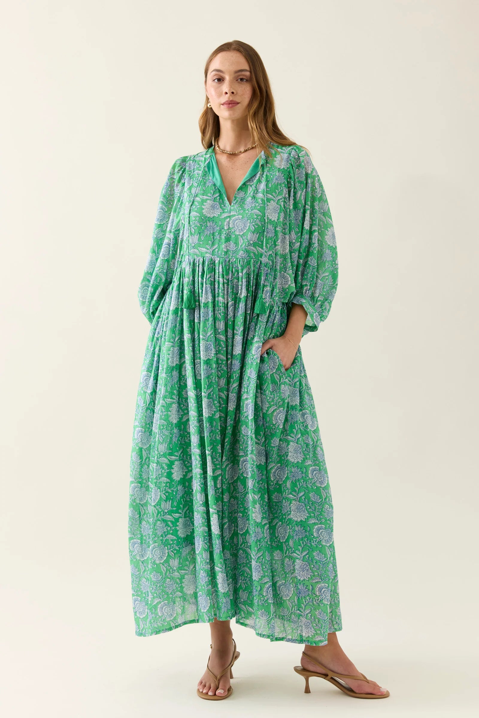 ISLE OF MINE Wilma Maxi Dress GREEN