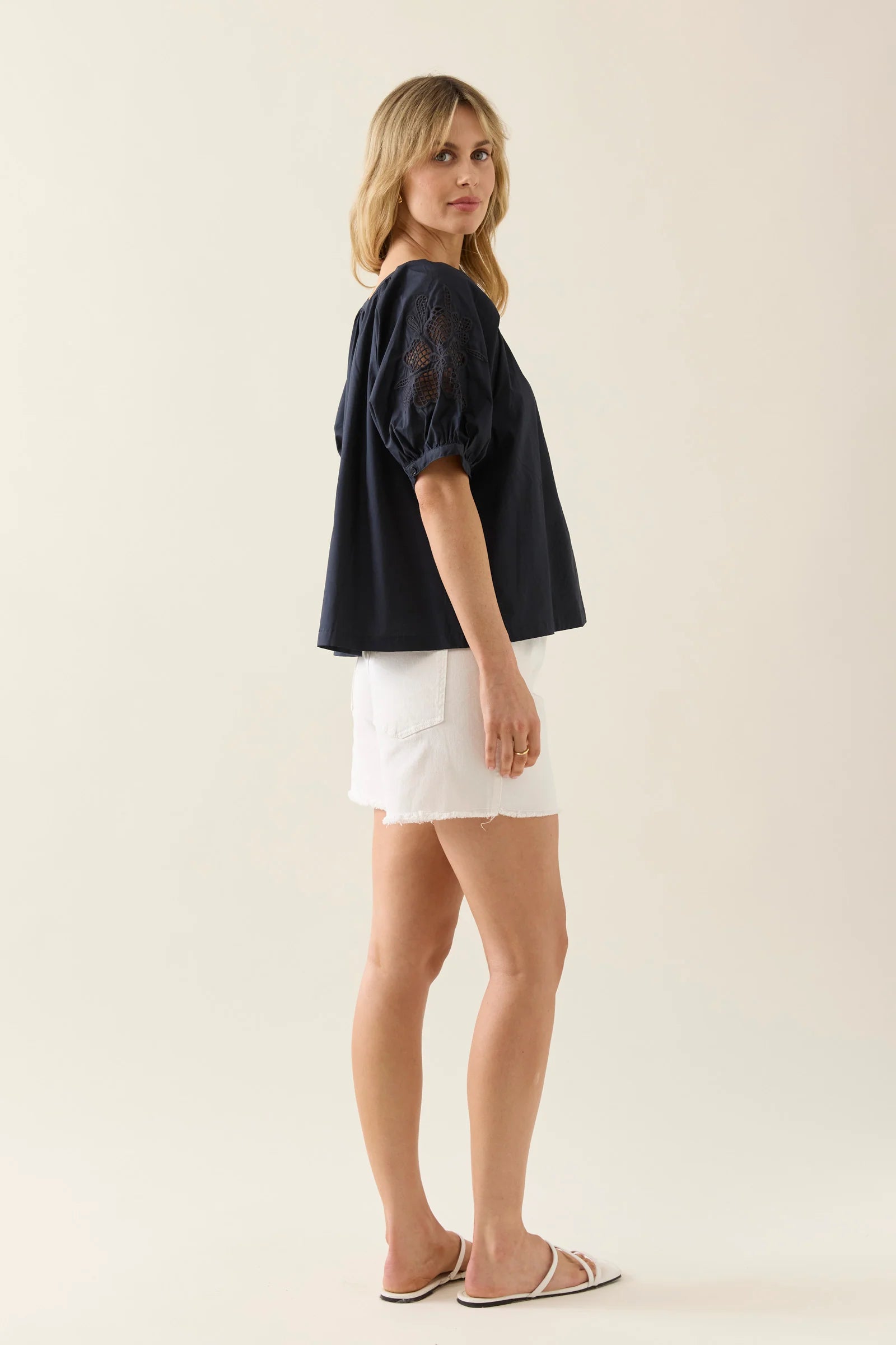 ISLE OF MINE Nilsa Top NAVY