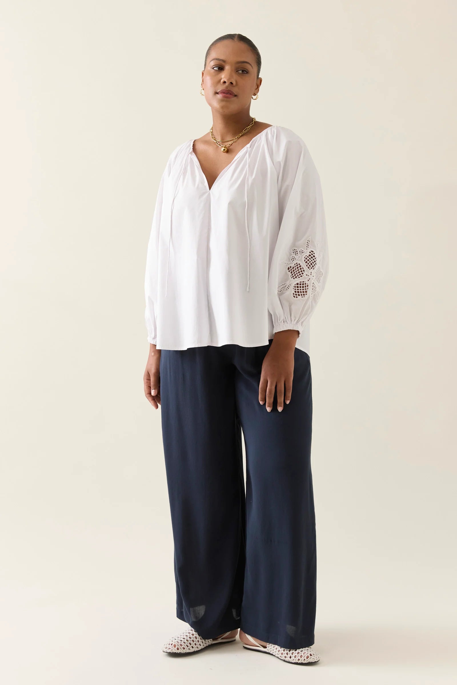 ISLE OF MINE Nilsa Blouse LOTUS