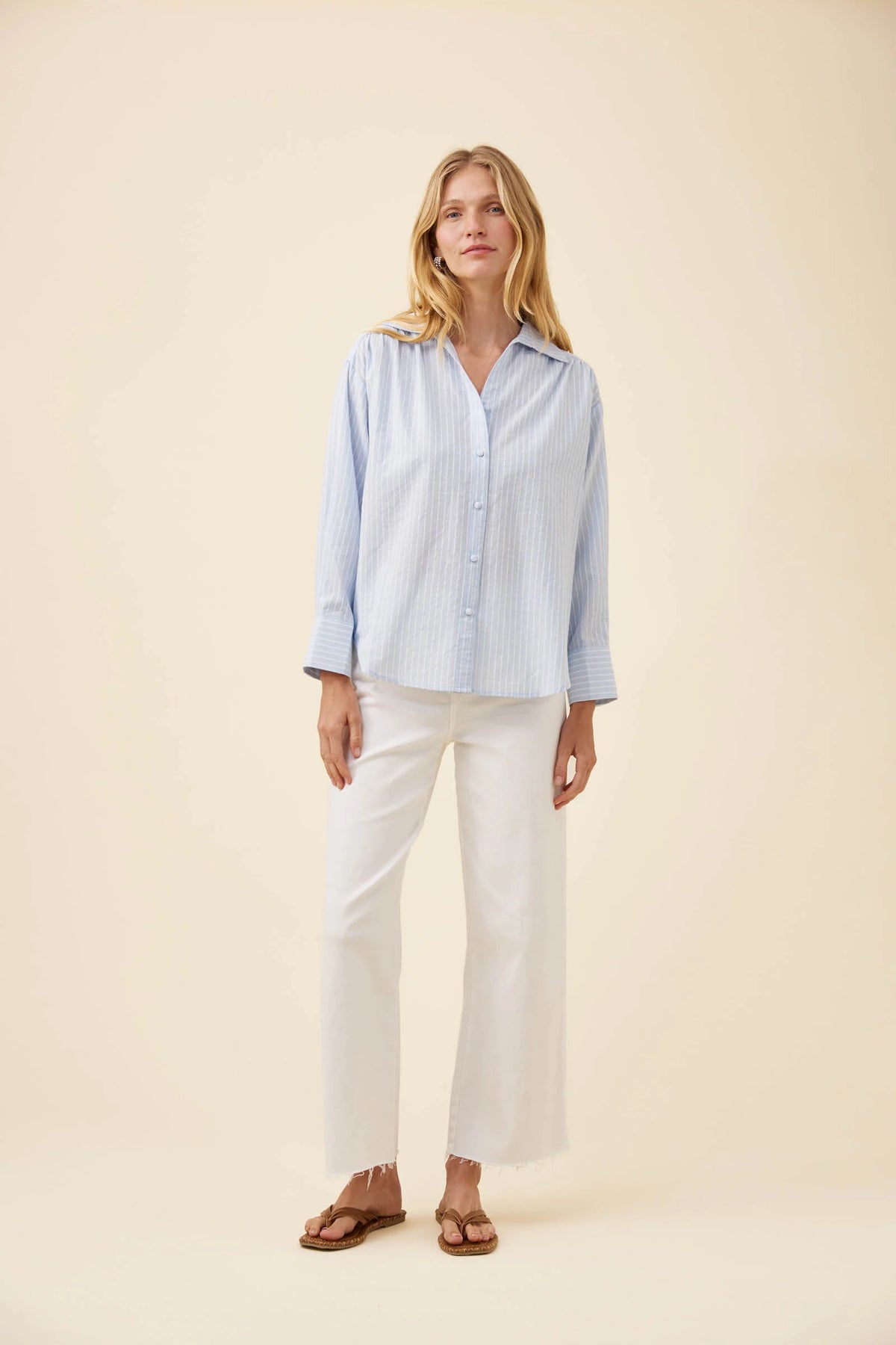 ISLE OF MINE Lyndell Shirt LIGHT BLUE