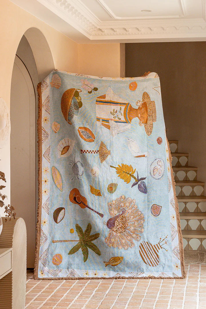 GOOD THROW CO Art Throw Rug SUMMER LOVIN