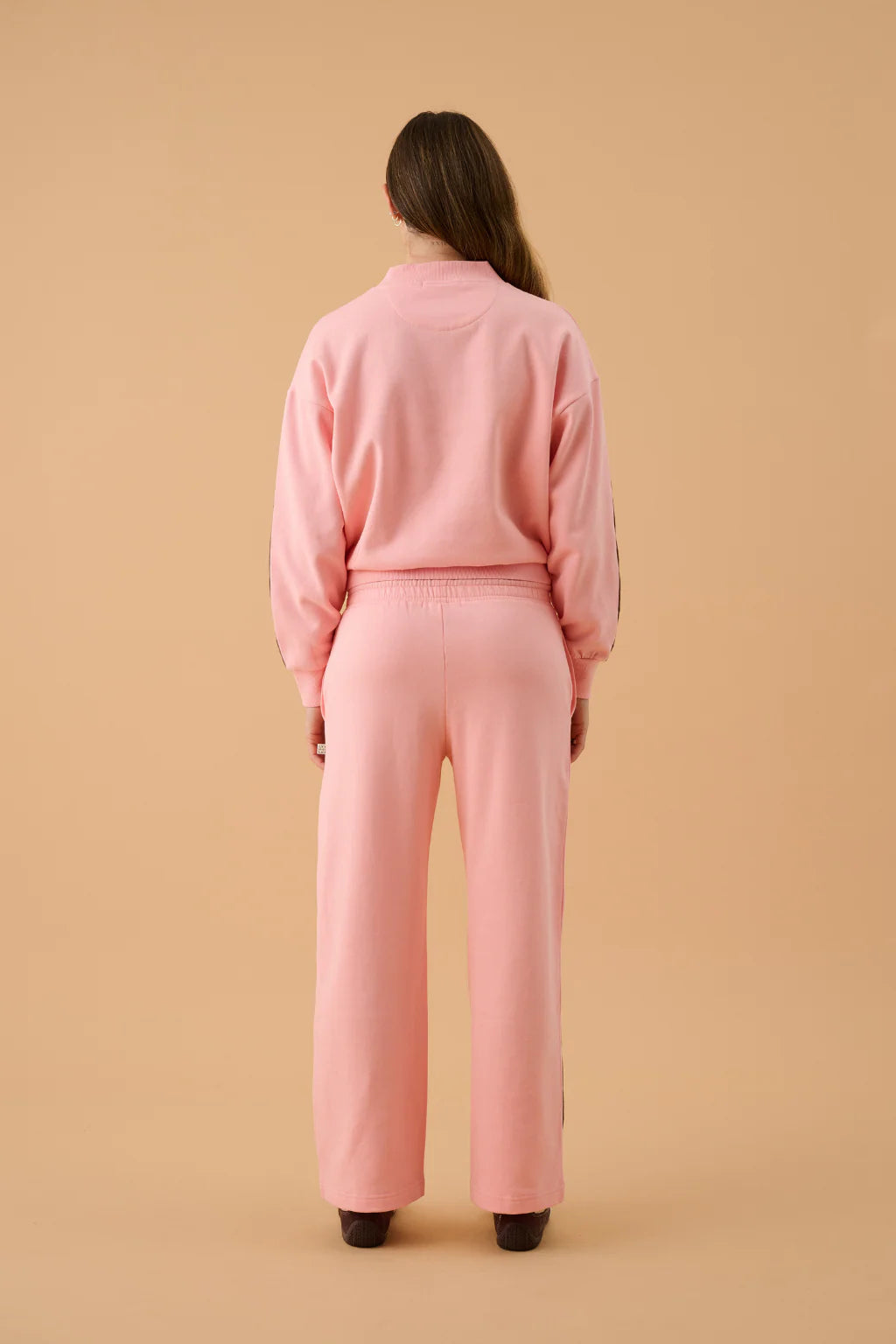 ARAMINTA JAMES Logo Sweatshirt ROSE QUARTZ