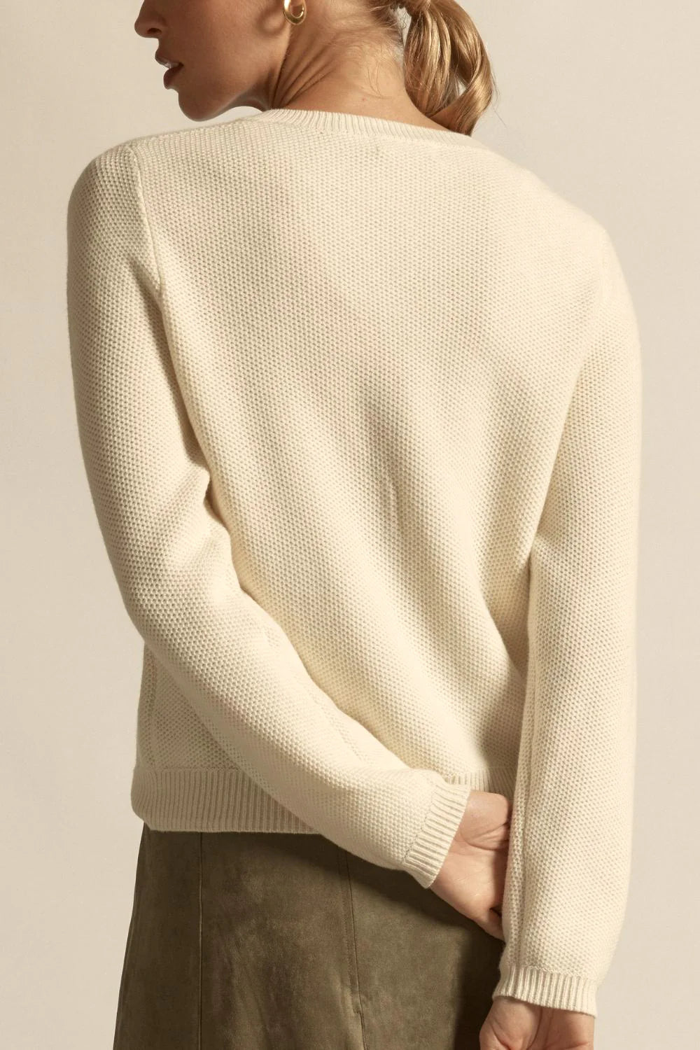 ZOE KRATZMANN Camber Knit ALABASTER