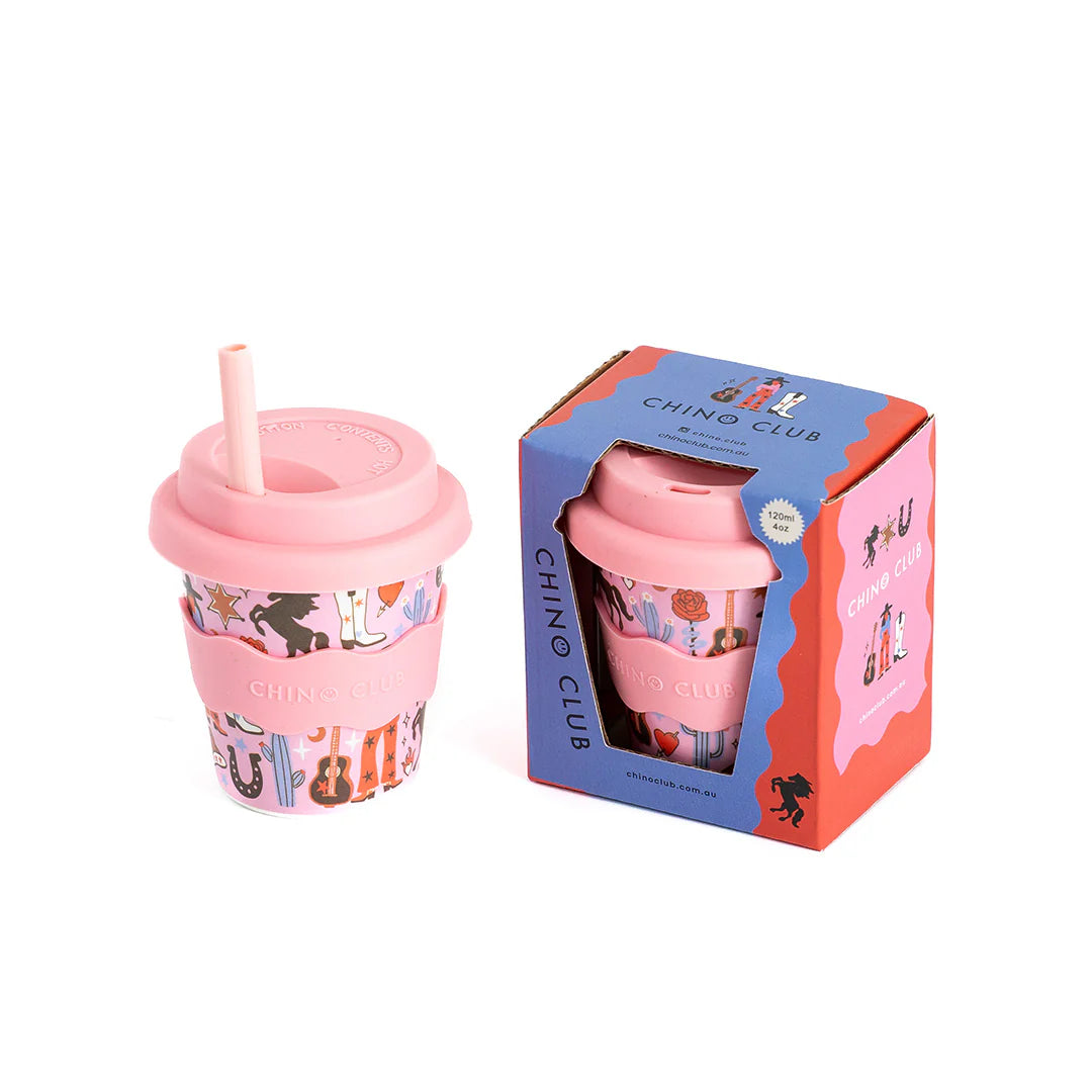 CHINO CLUB Baby Chino Cup 4oz COWGIRL