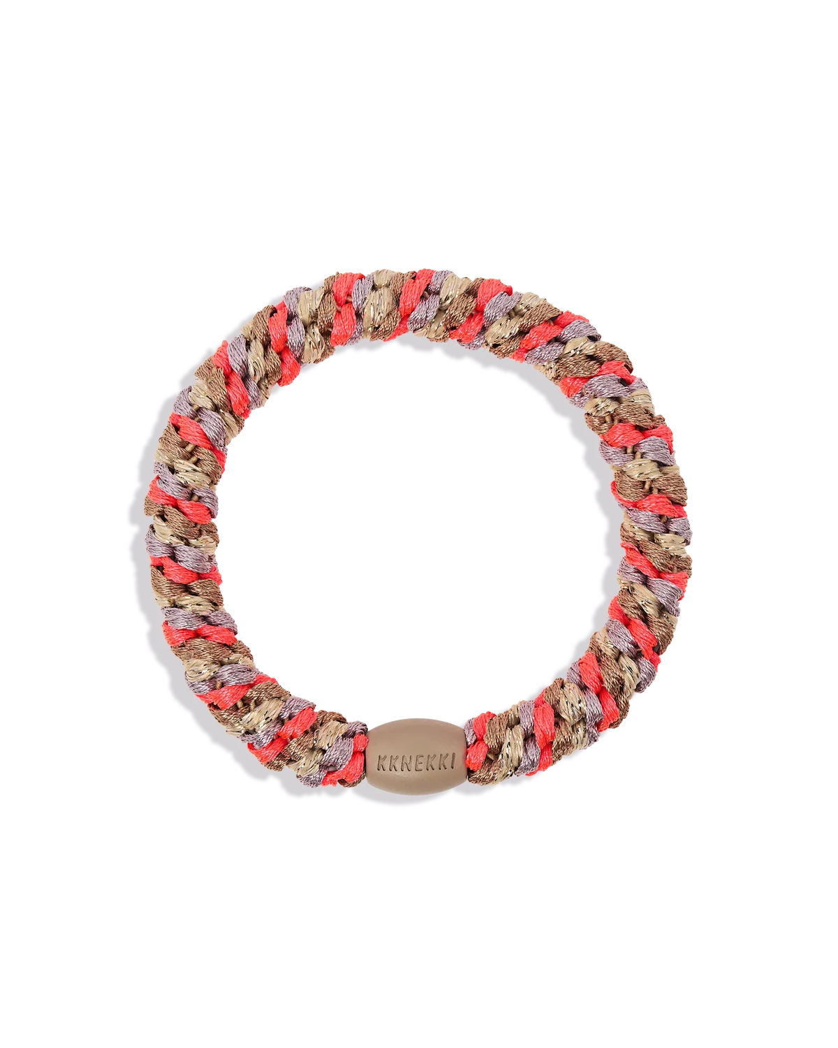 KKNEKKI Original Hair Tie NOUGAT NEON PINK