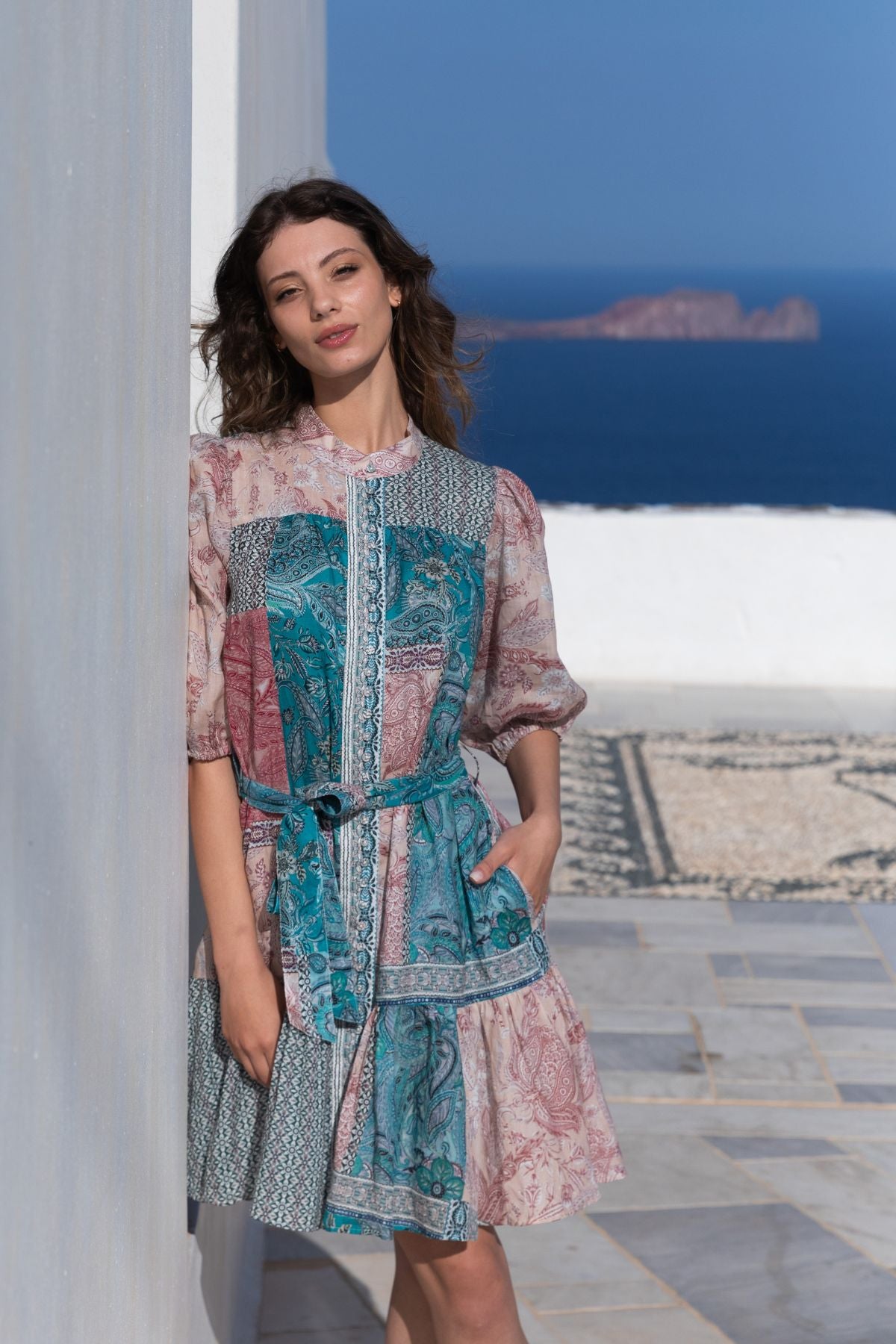 KACHEL Holly Dress PAISLEY
