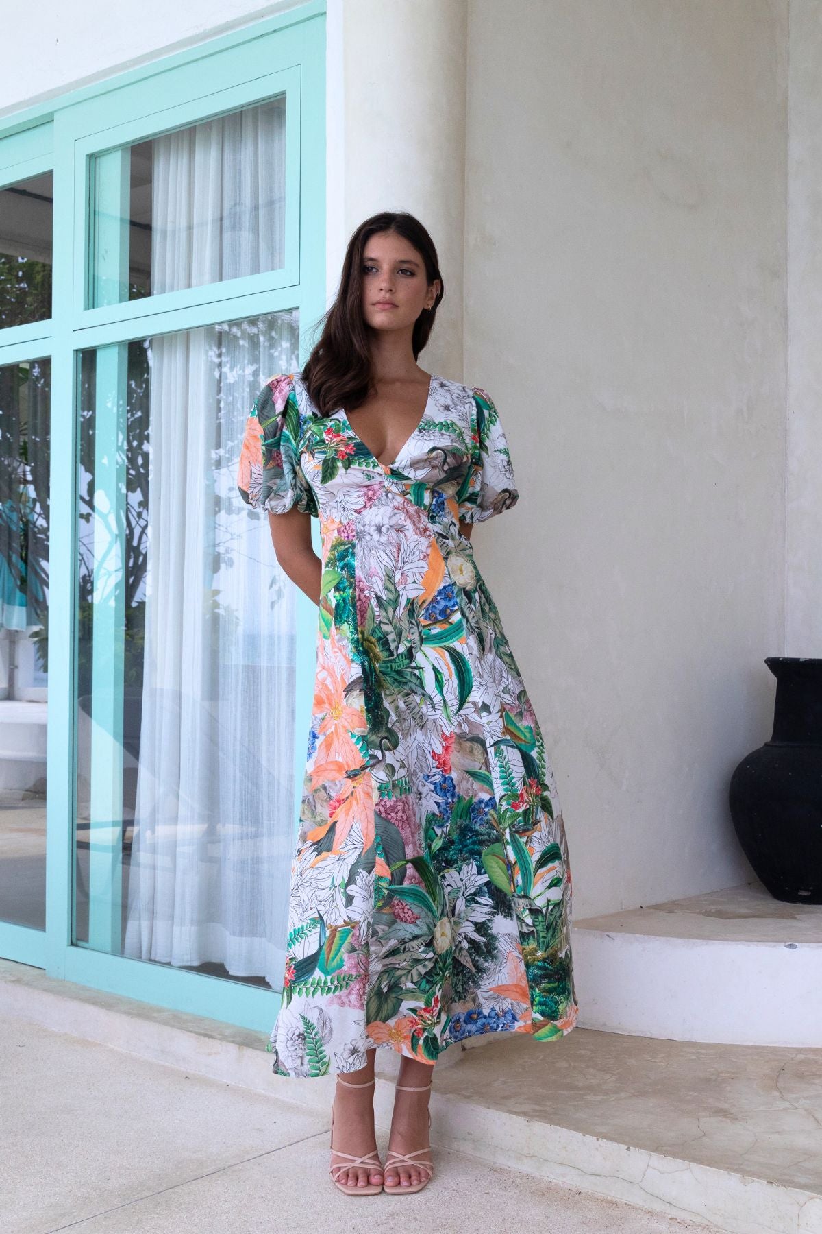 KACHEL Loretta Dress TROPICANA