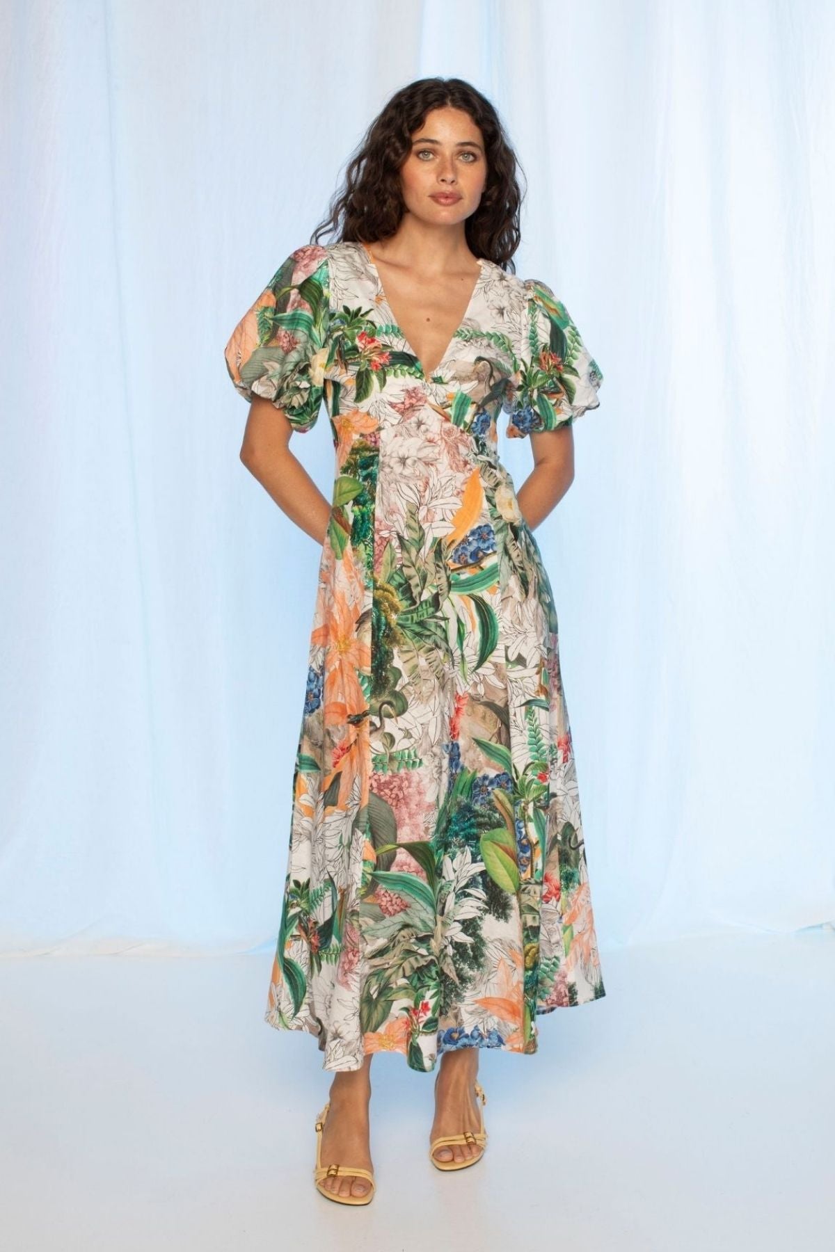 KACHEL Loretta Dress TROPICANA