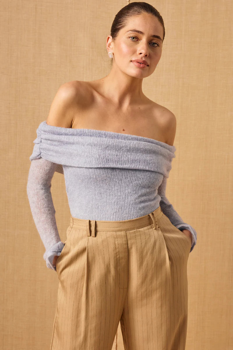 MON RENN Nomad Top VINTAGE BLUE