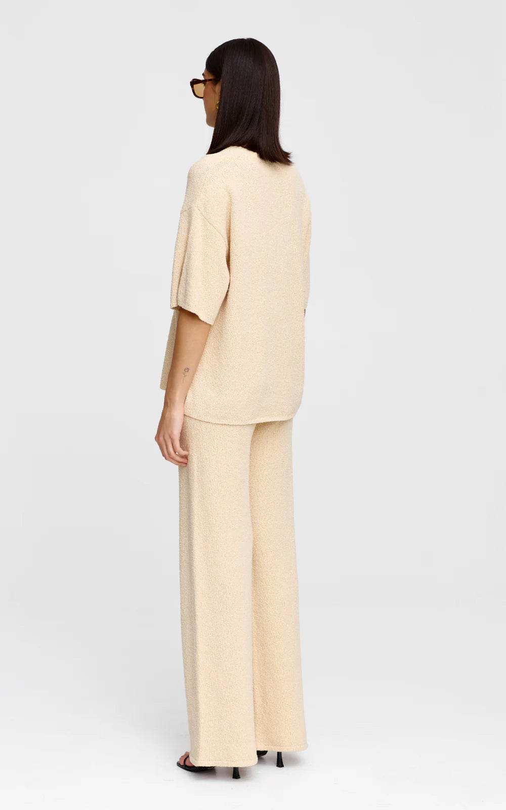 KINNEY Camden Knit Tee NATURAL