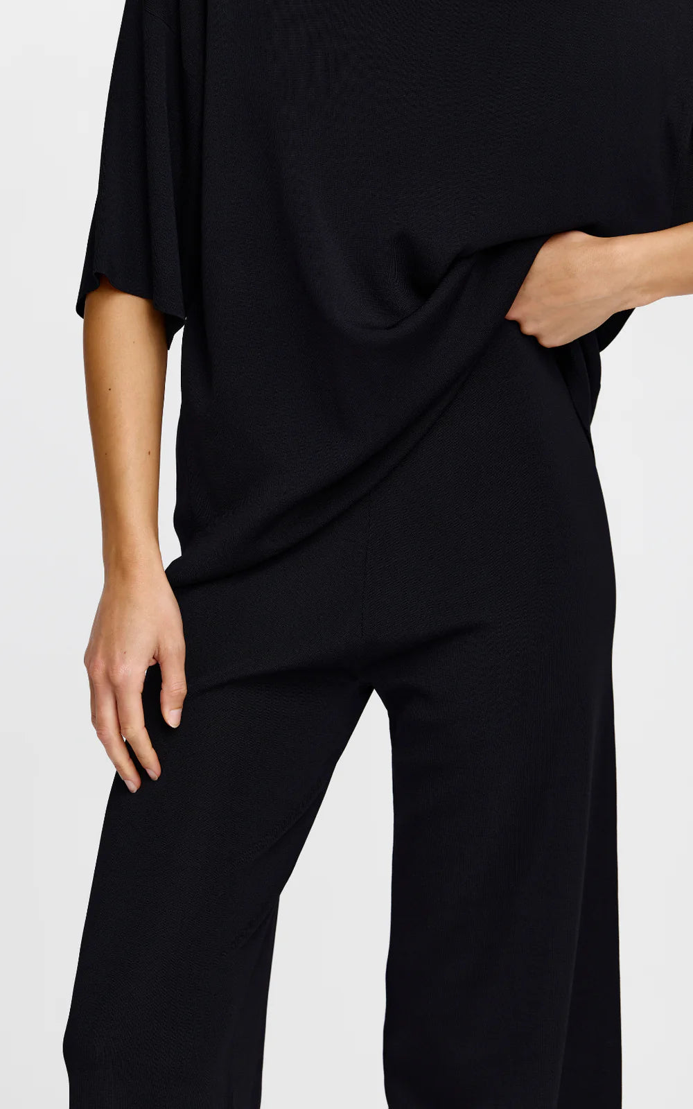 KINNEY Camden Knit Pant BLACK