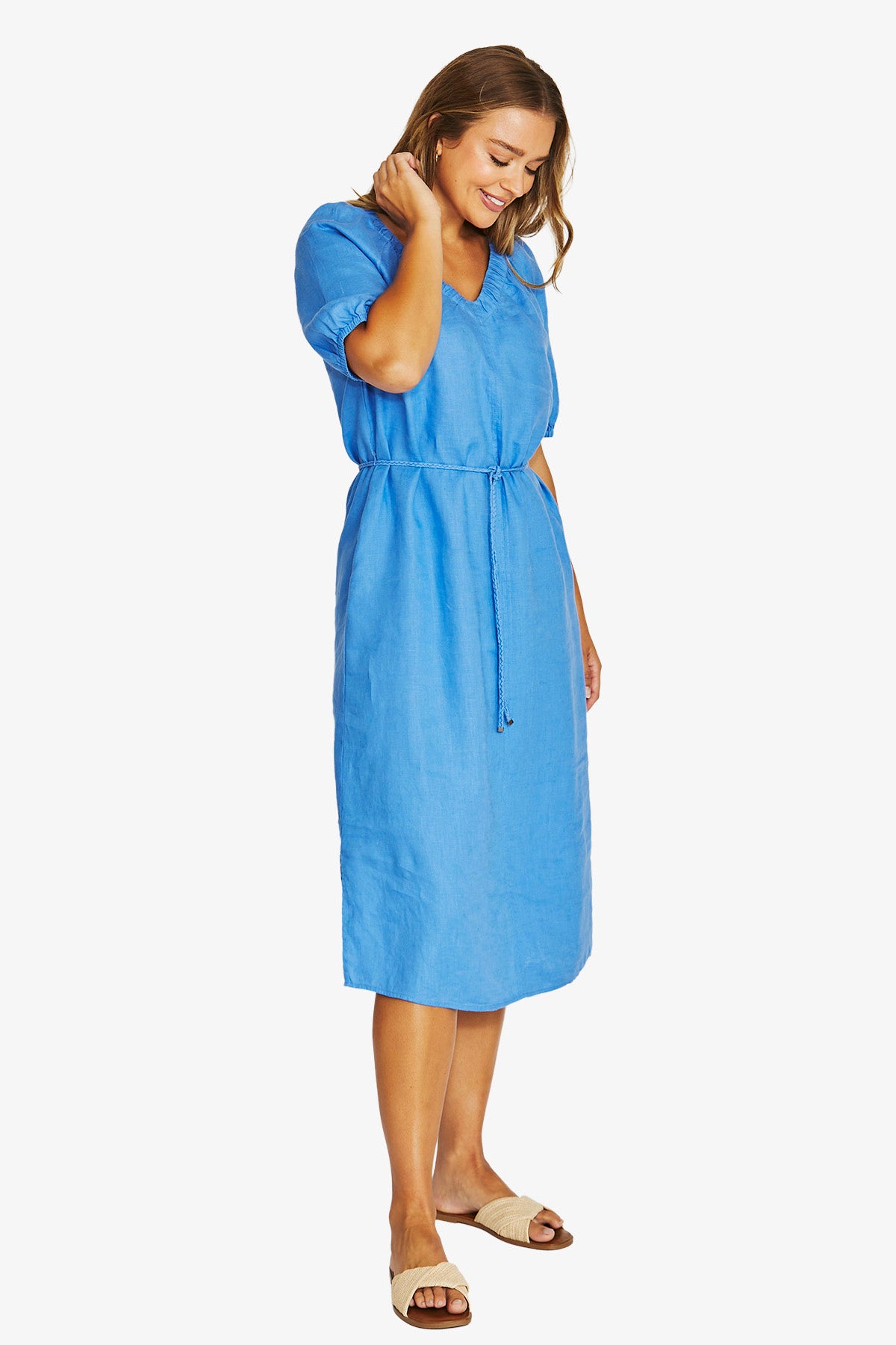 JUMP V Neck Dress CAPRI