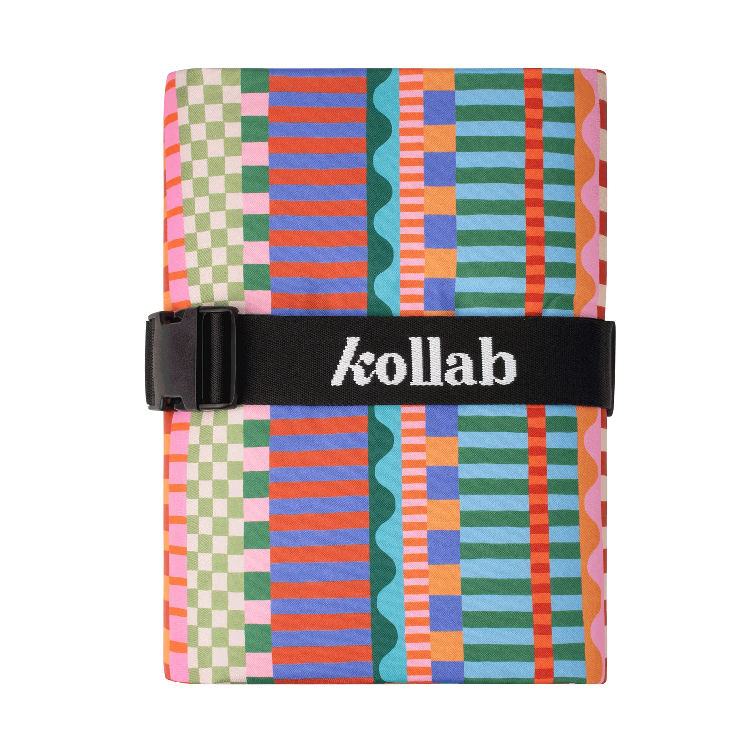 KOLLAB Picnic Mat BLOCKS AND STRIPE