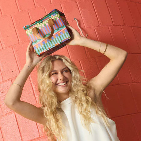 KOLLAB Lunch Box BLOCKS AND STRIPE