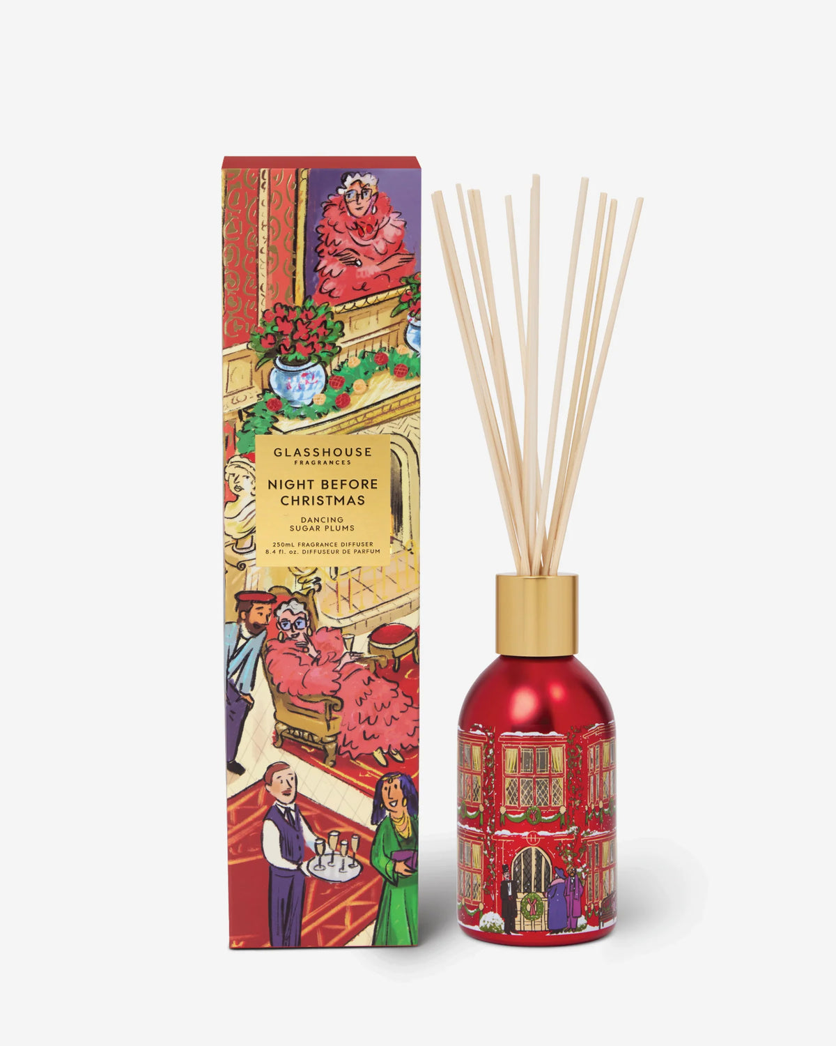 GLASSHOUSE 250ml Diffuser NIGHT BEFORE CHRISTMAS