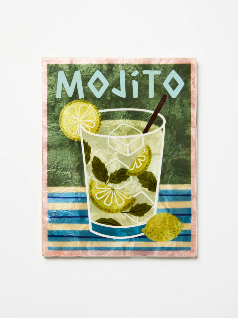 JONES & CO Happy Hour Mojito Tile