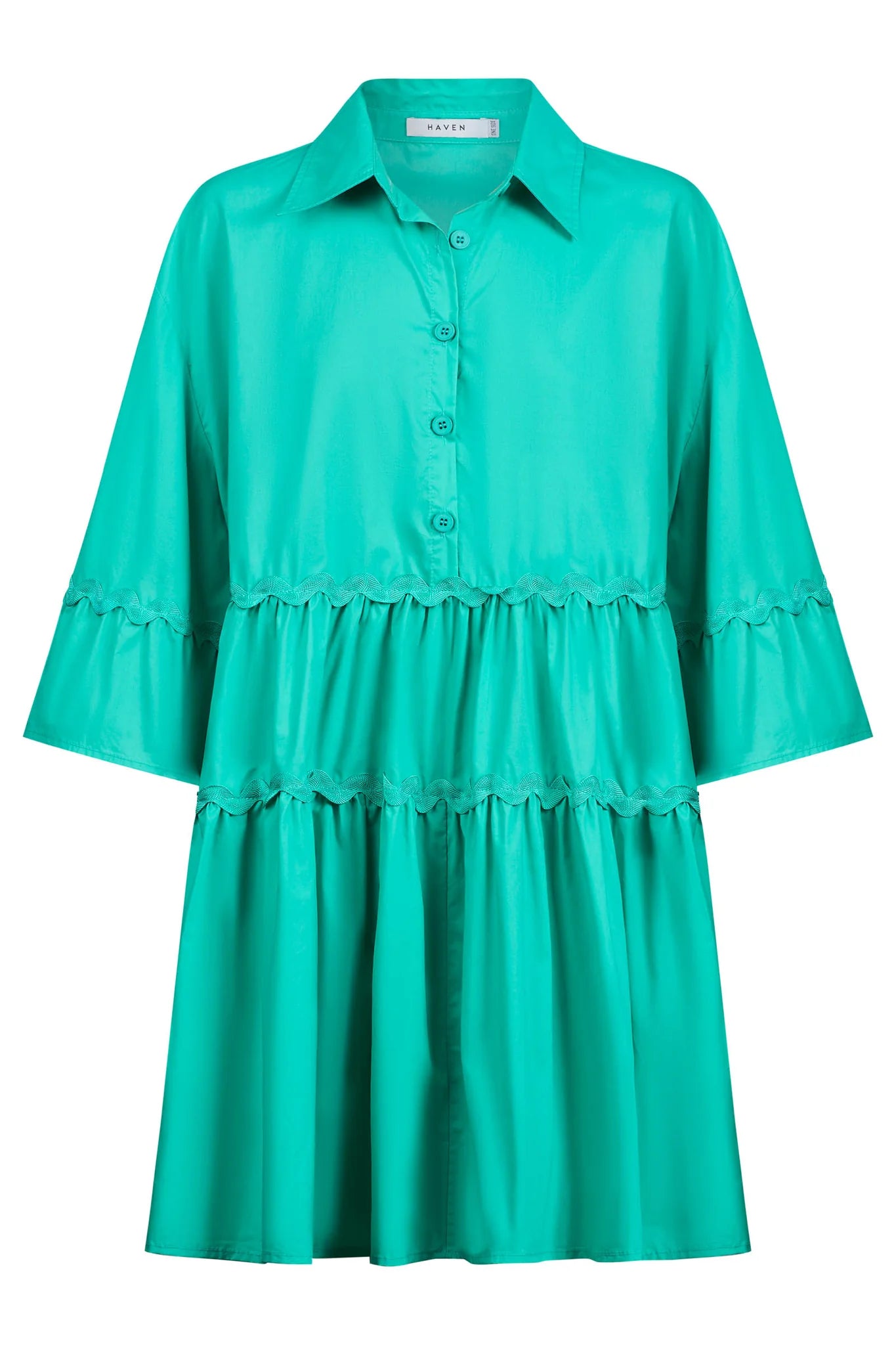 HAVEN Brasilia Relaxed Dress MINT
