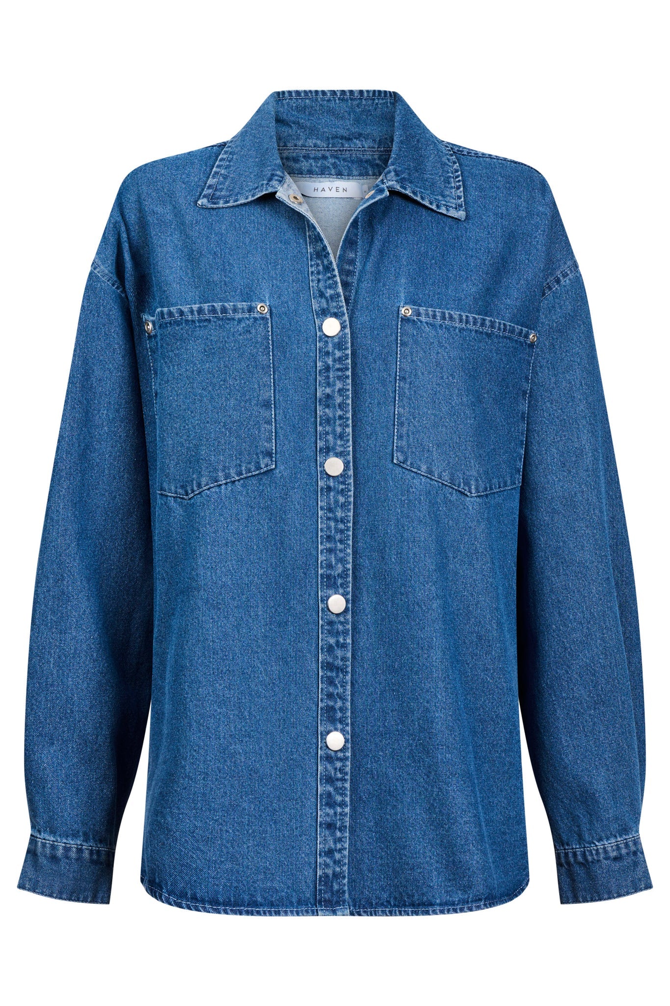 HAVEN Denver Denim Shirt BLUE