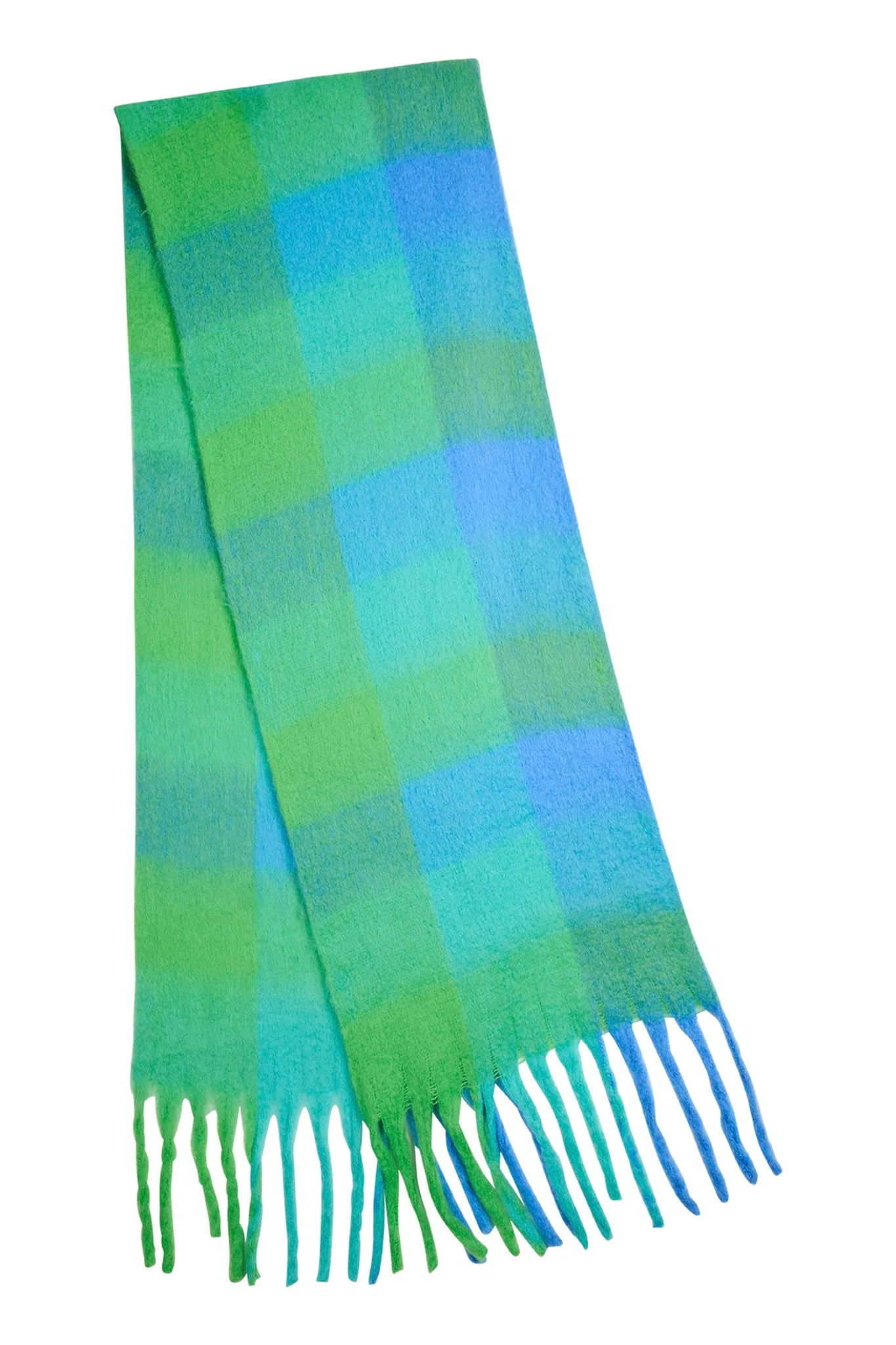 HAVEN Niseko Check Scarf GREEN