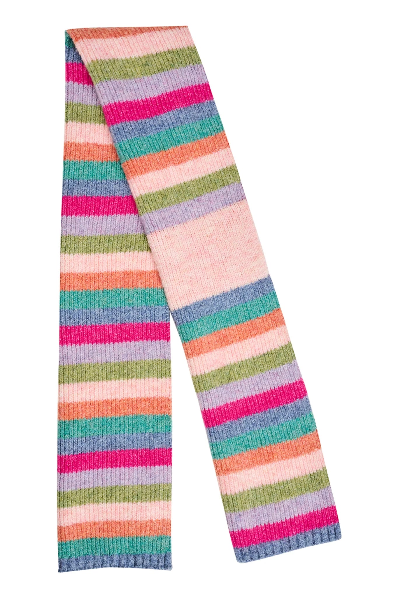 HAVEN Alaska Stripe Scarf PINK