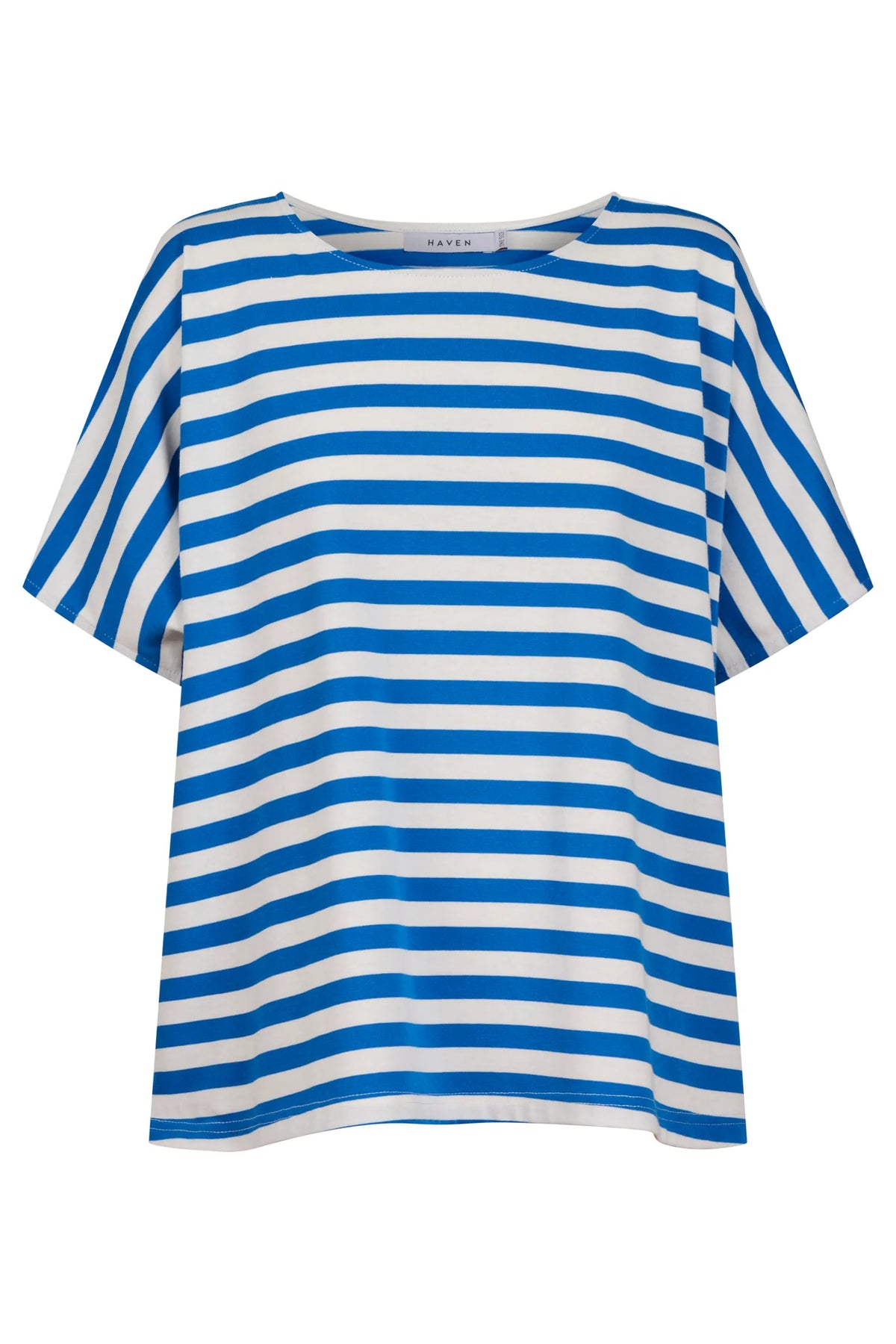 HAVEN Kos Stripe Tshirt BLUE