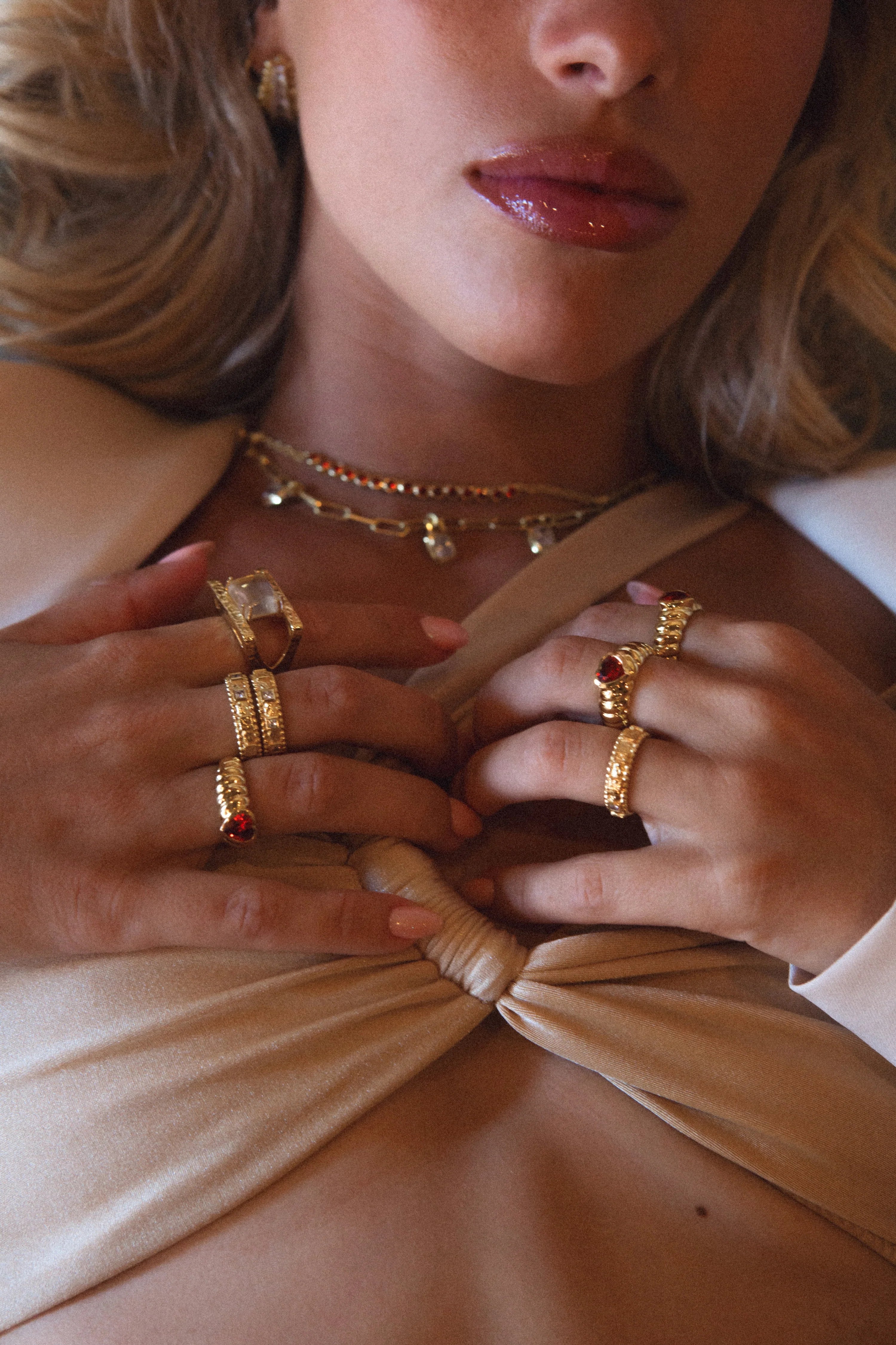 MOUNTAIN & MOON Vera Ring GOLD