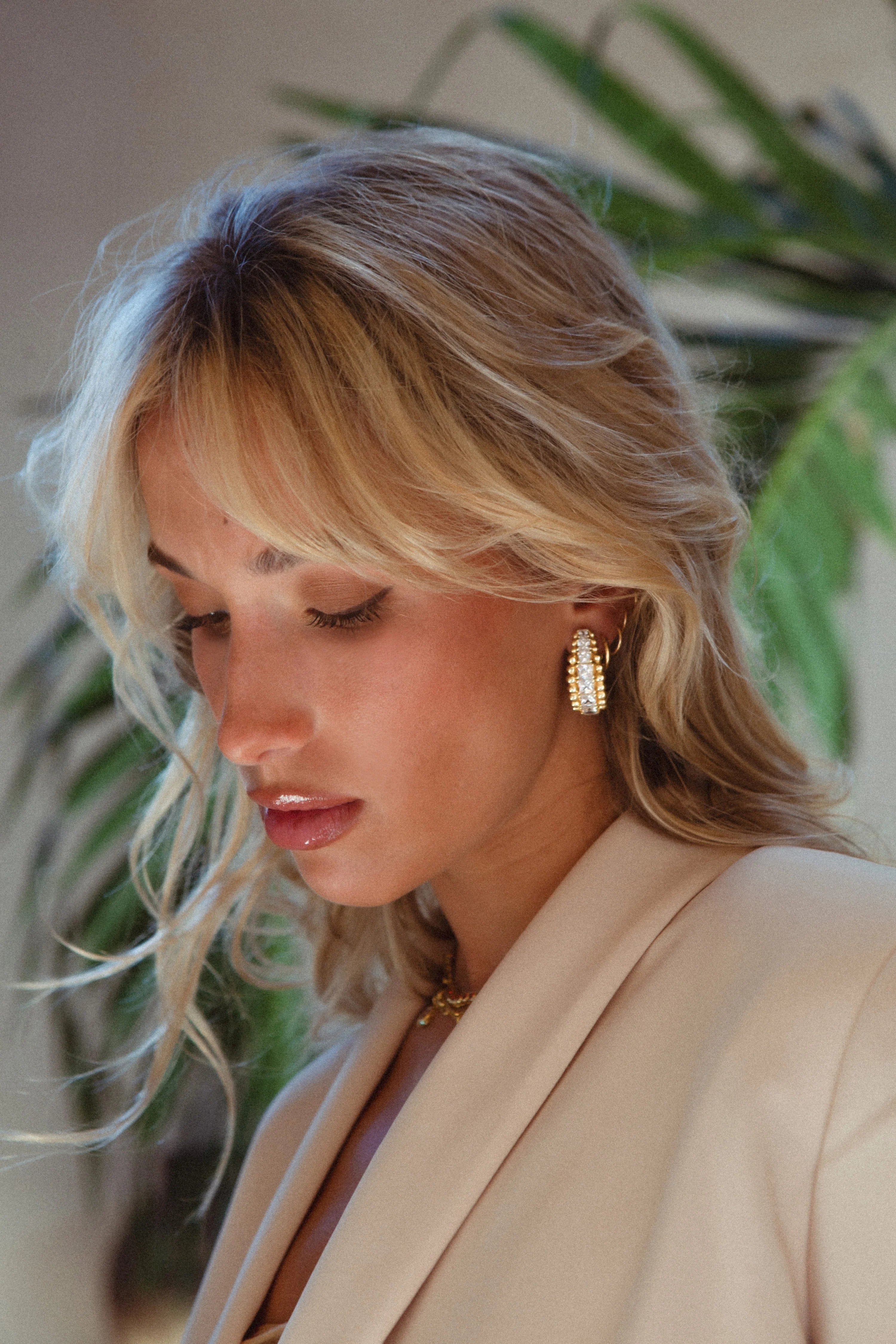 MOUNTAIN & MOON Marilyn Earrings GOLD