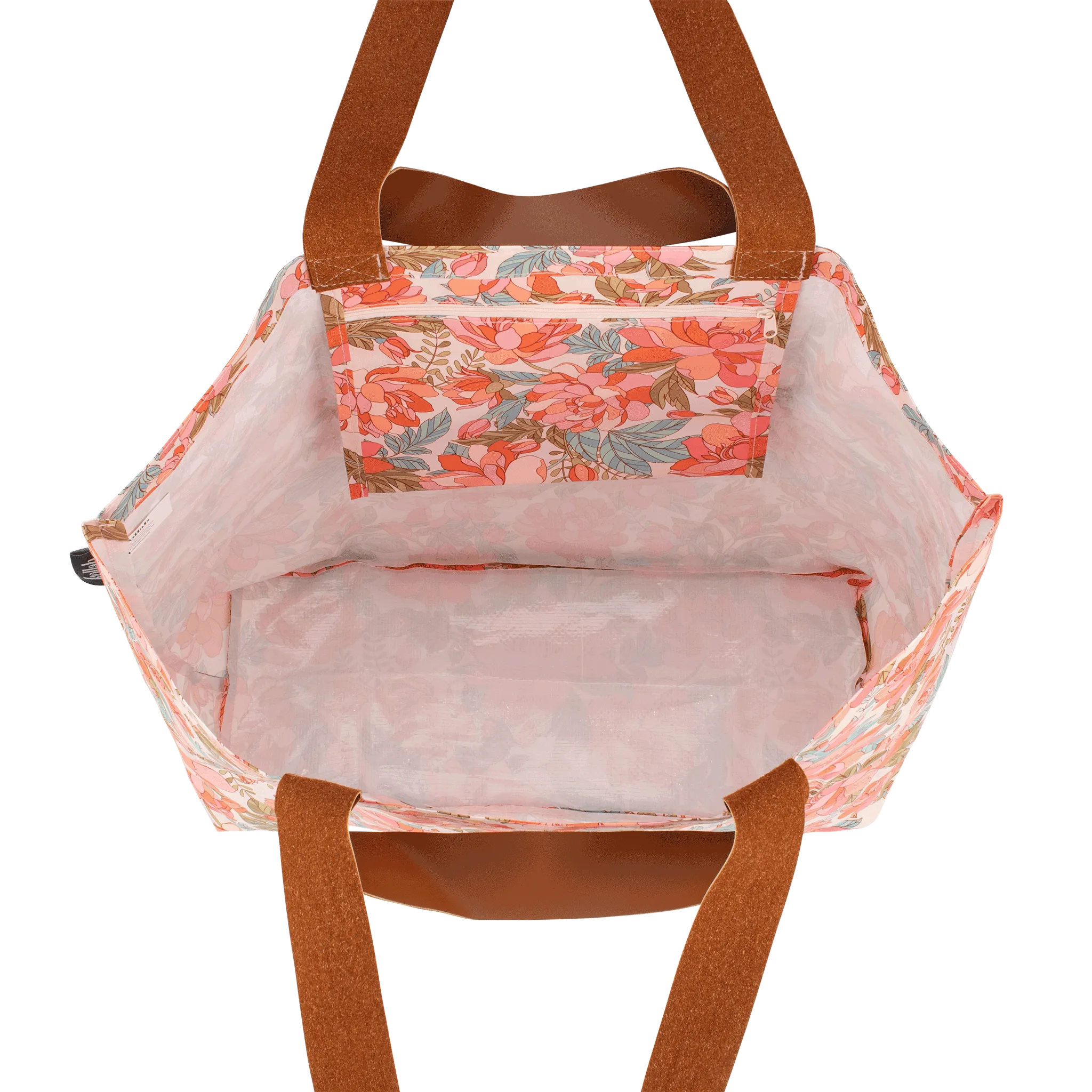 KOLLAB Shopper Tote WHIMSICAL FLORAL