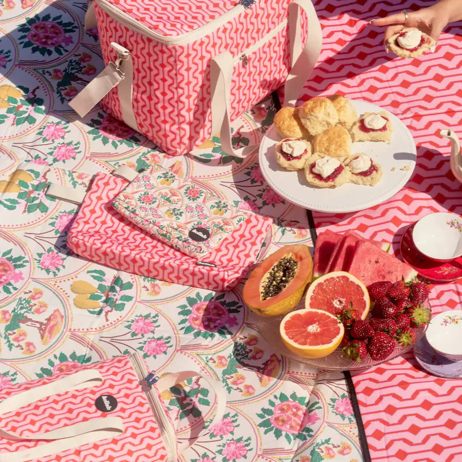KOLLAB Picnic Mat NEEDLEPOINT GARDEN