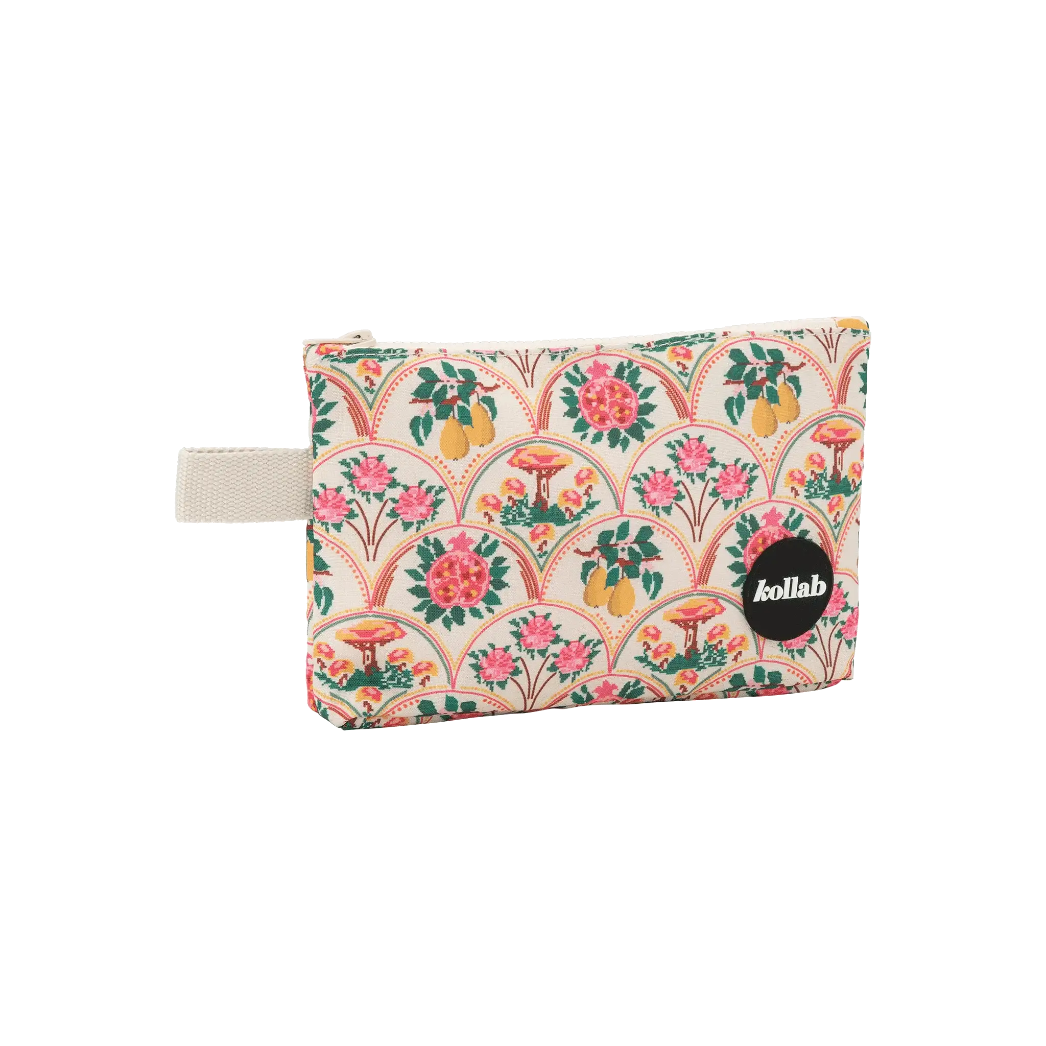 KOLLAB Mini Pouch NEEDLEPOINT GARDEN