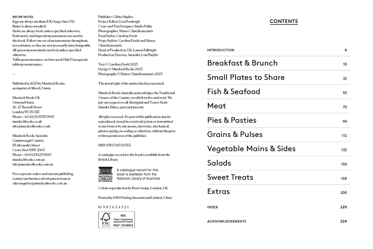 The Greek Islands Cookbook