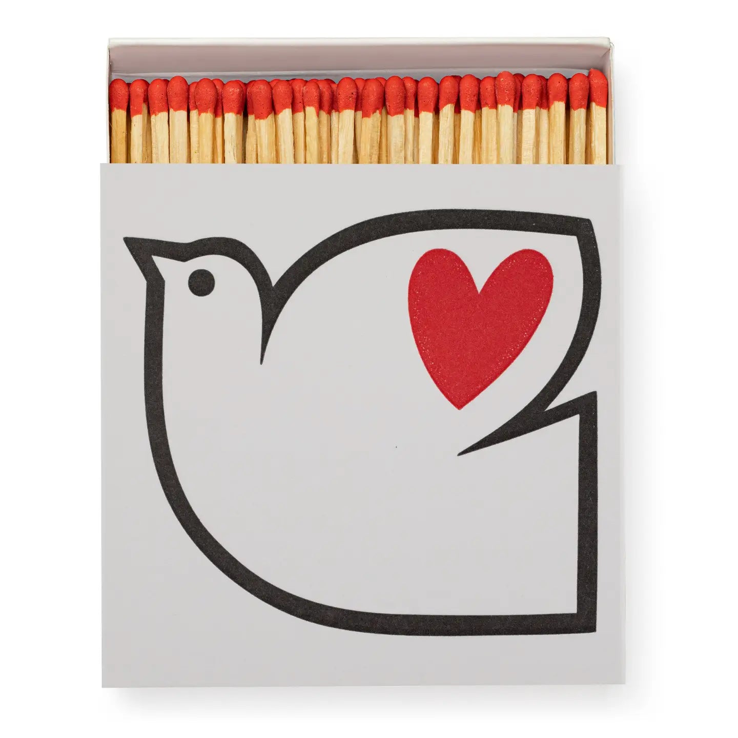 ARCHIVIST Square Box Matches DOVE
