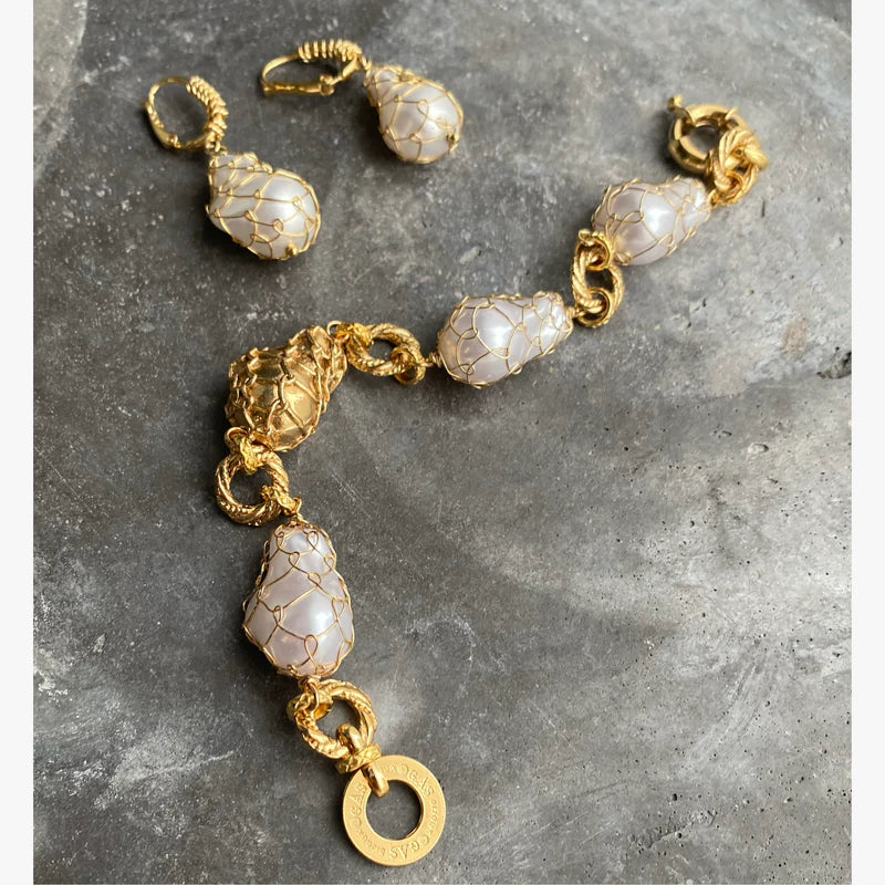GAS BIJOUX Rainbow Biwa Bracelet
