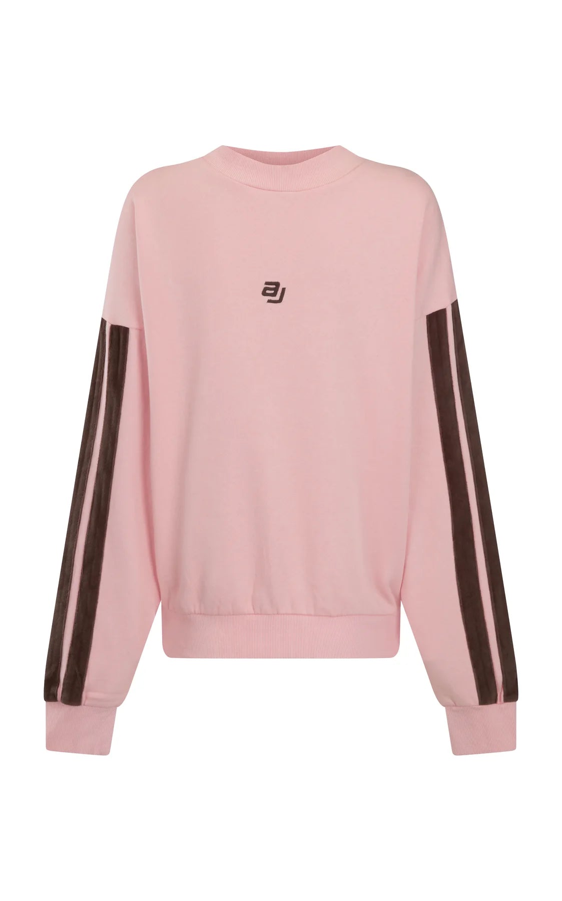 ARAMINTA JAMES Logo Sweatshirt ROSE QUARTZ