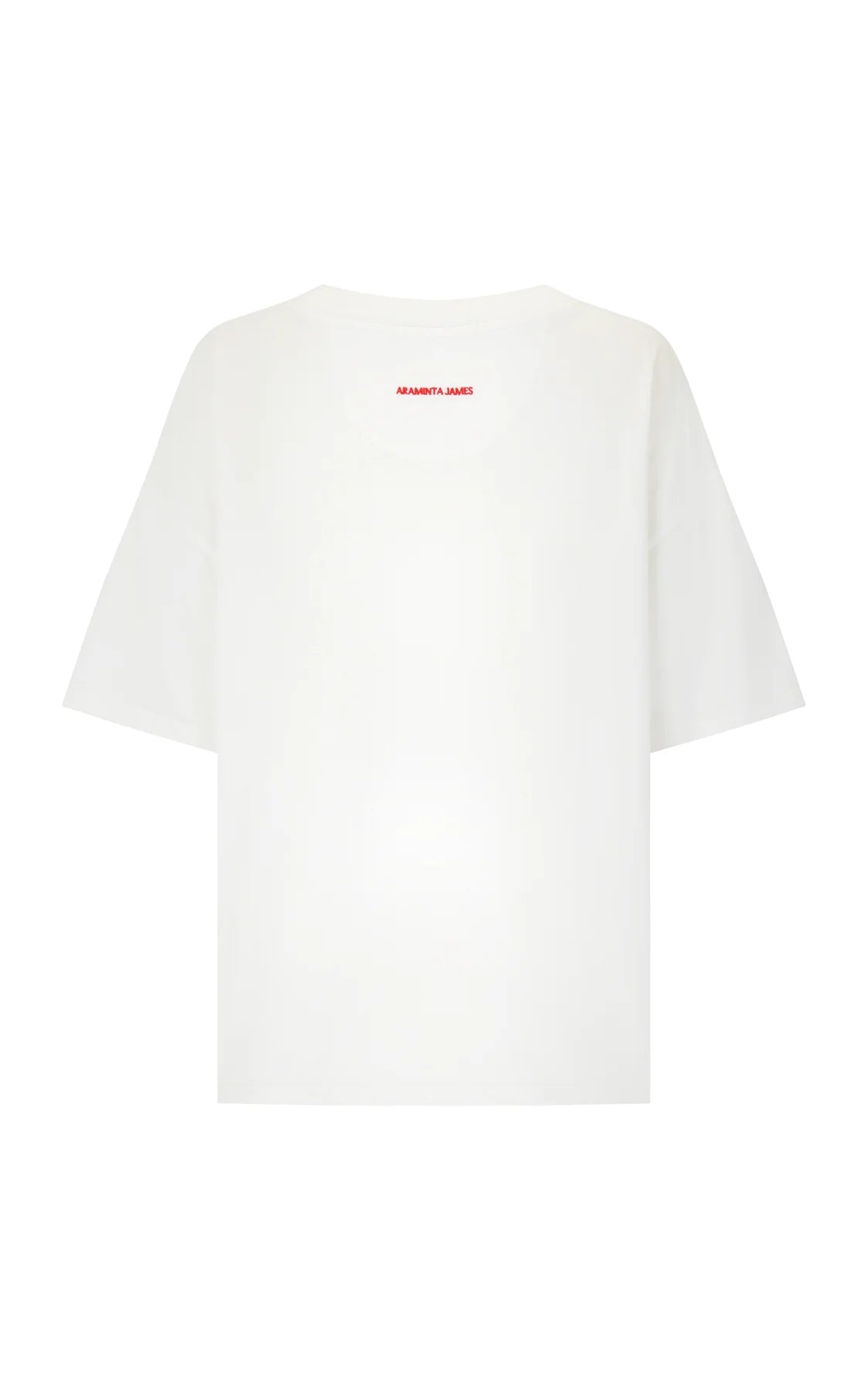 ARAMINTA Tropiques Oversized Tee WARM WHITE