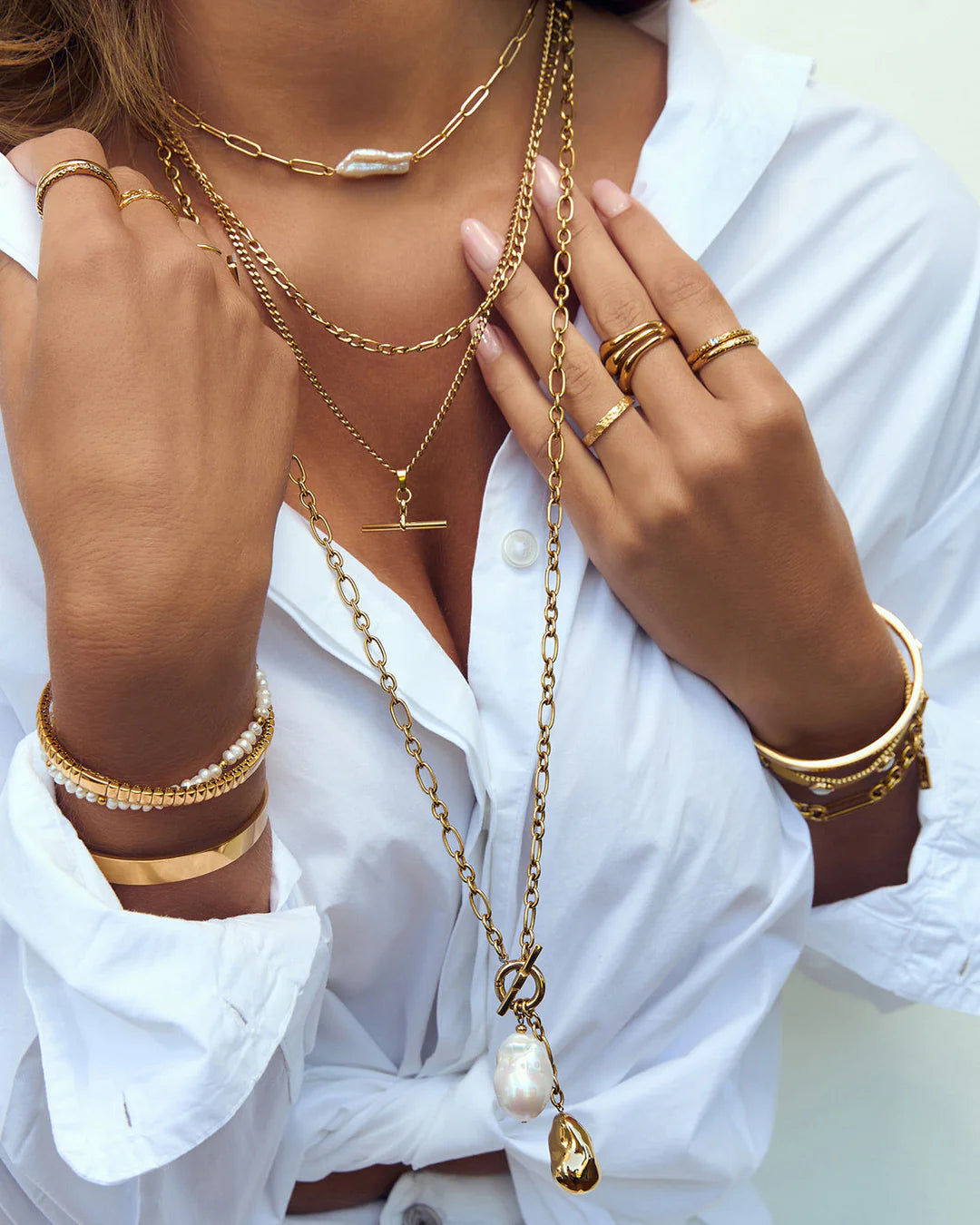 Arms of Eve Victoria Pearl Necklace