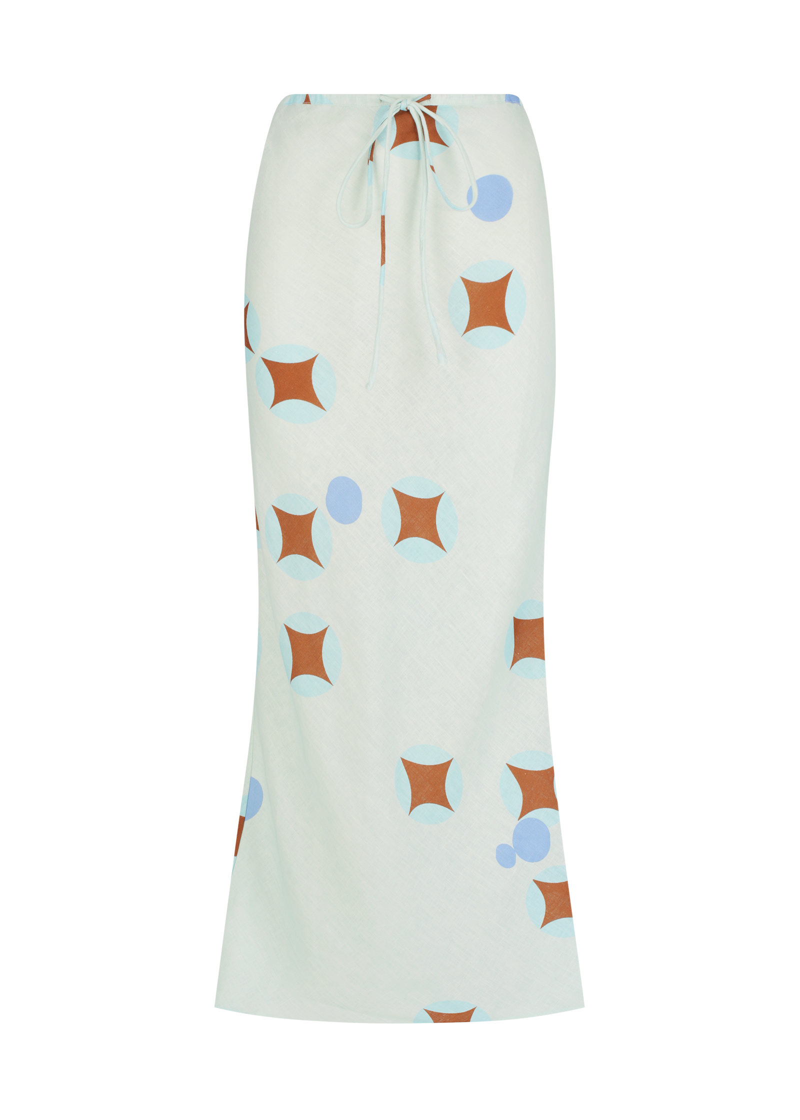 KINGA CSILLA Aquarius Column Skirt