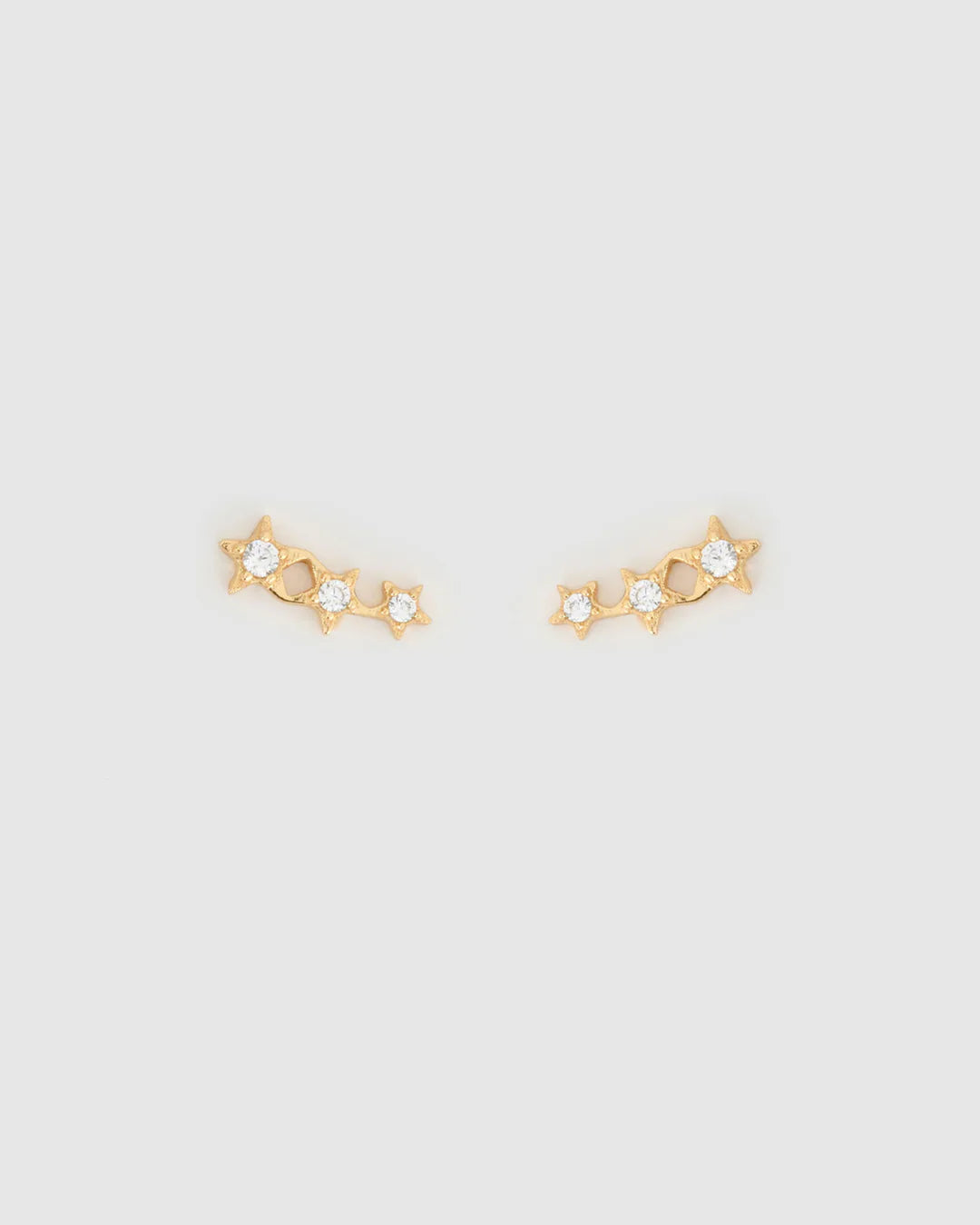 Arms of Eve Astra Triple Star Earrings