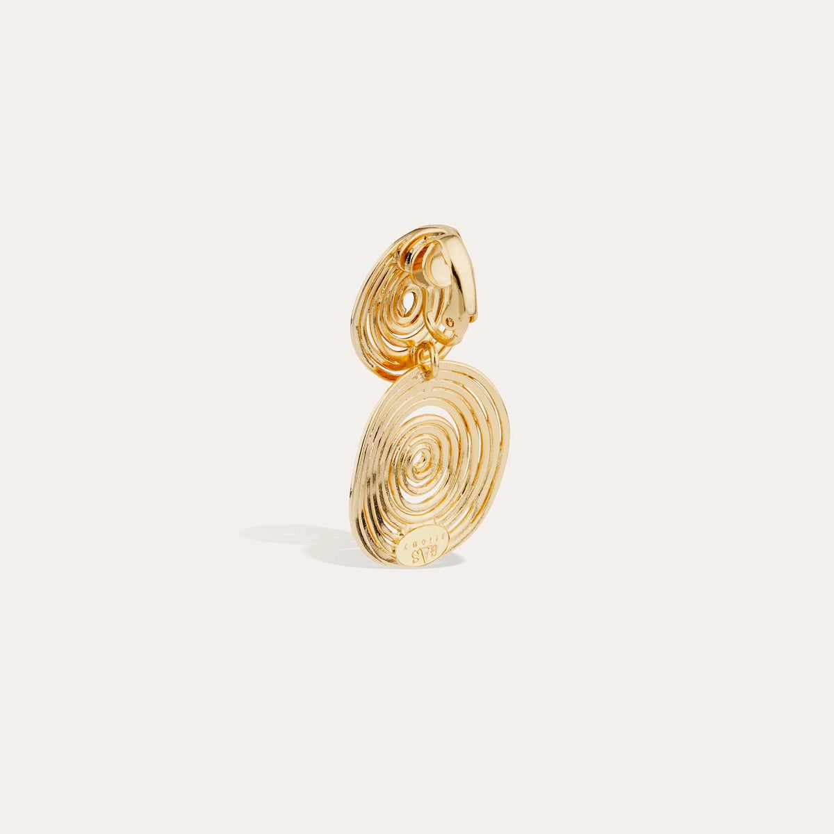GAS BIJOUX Wave Earrings GOLD