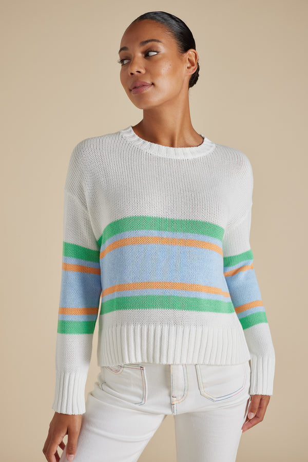 ALESSANDRA Trish Sweater WHITE