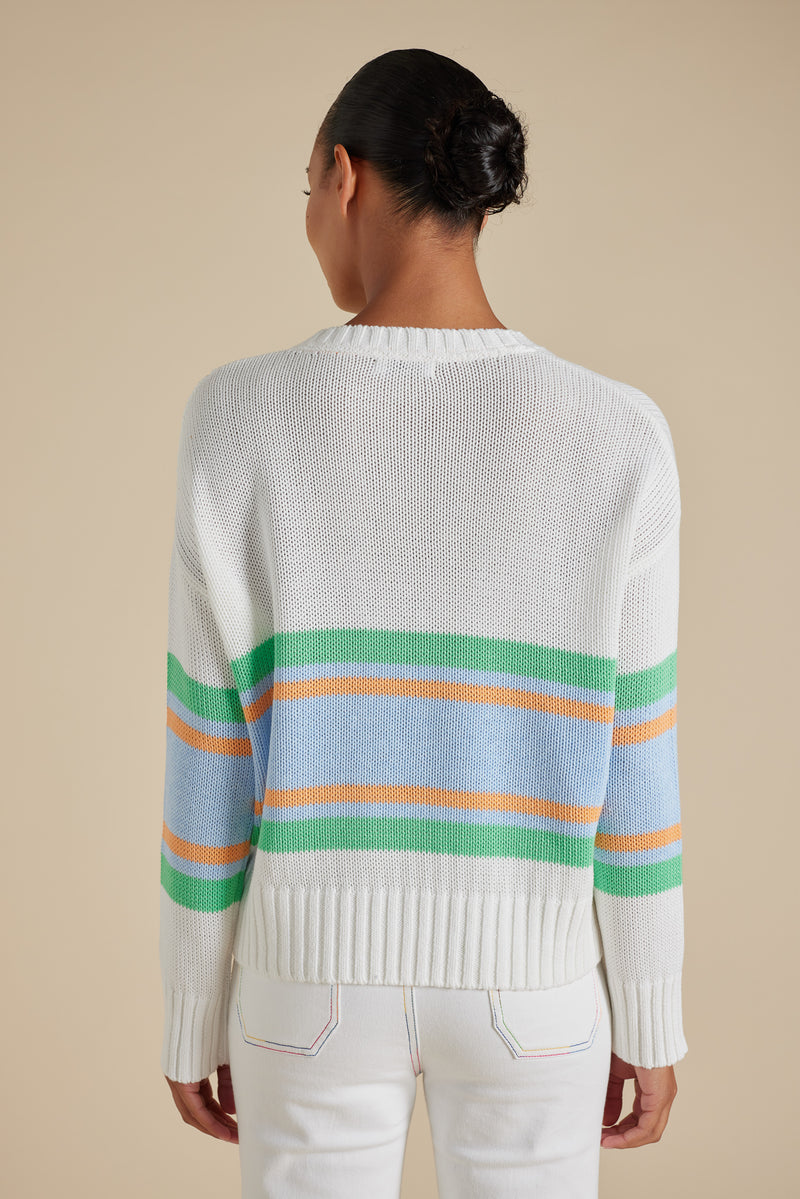 ALESSANDRA Trish Sweater WHITE