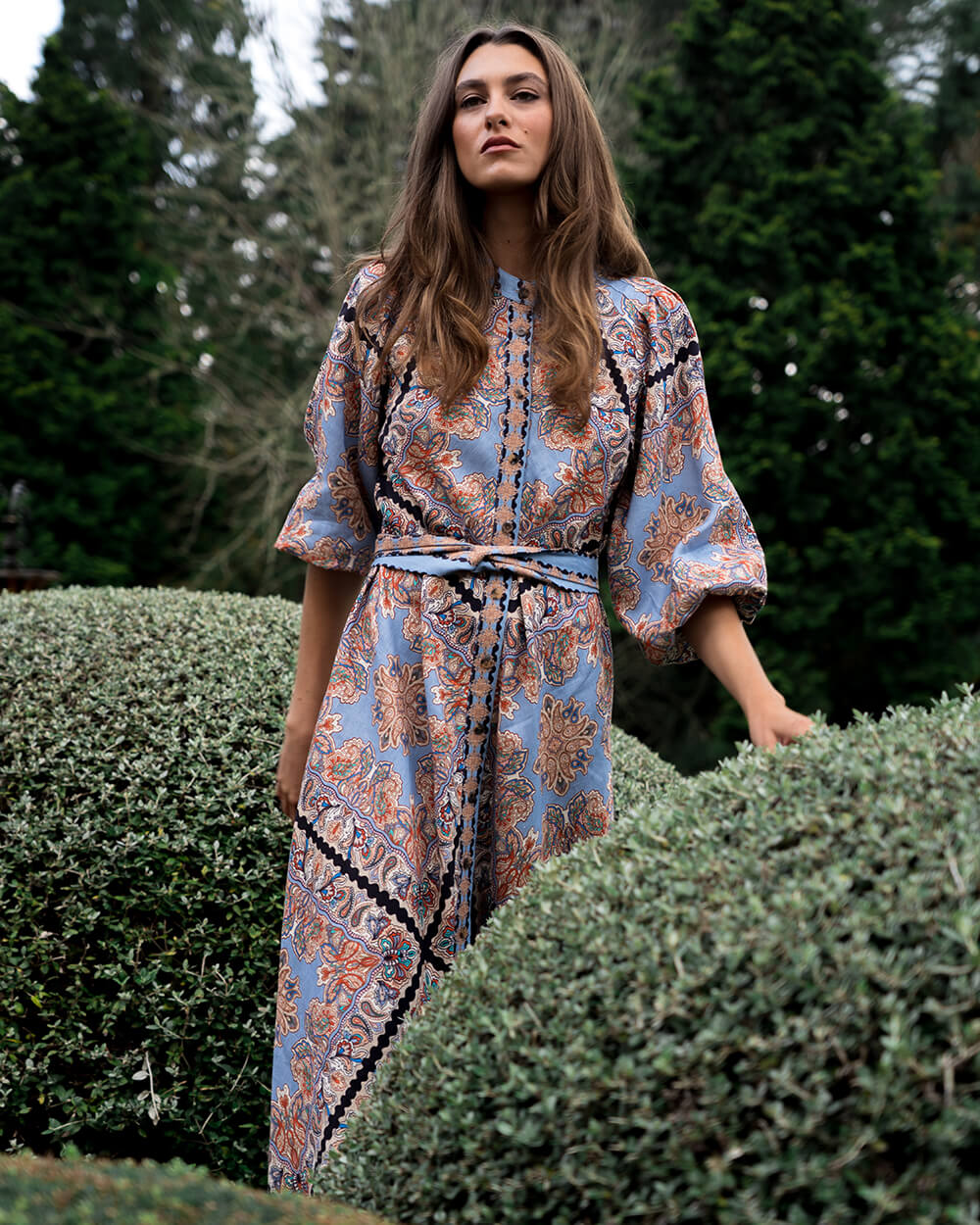 ARLINGTON MILNE Alexandra Maxi Dress FOLK