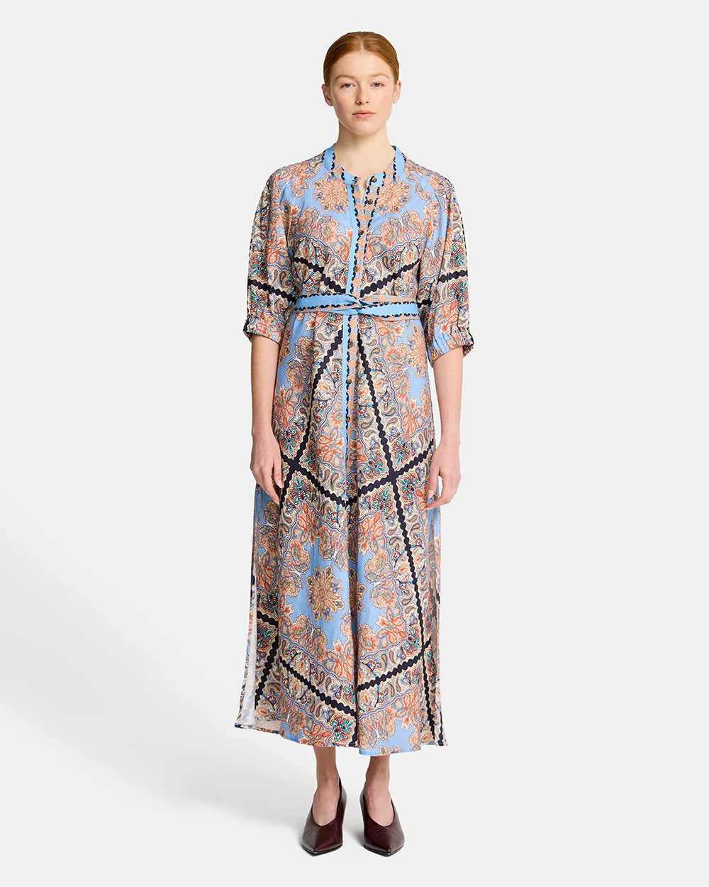 ARLINGTON MILNE Alexandra Maxi Dress FOLK