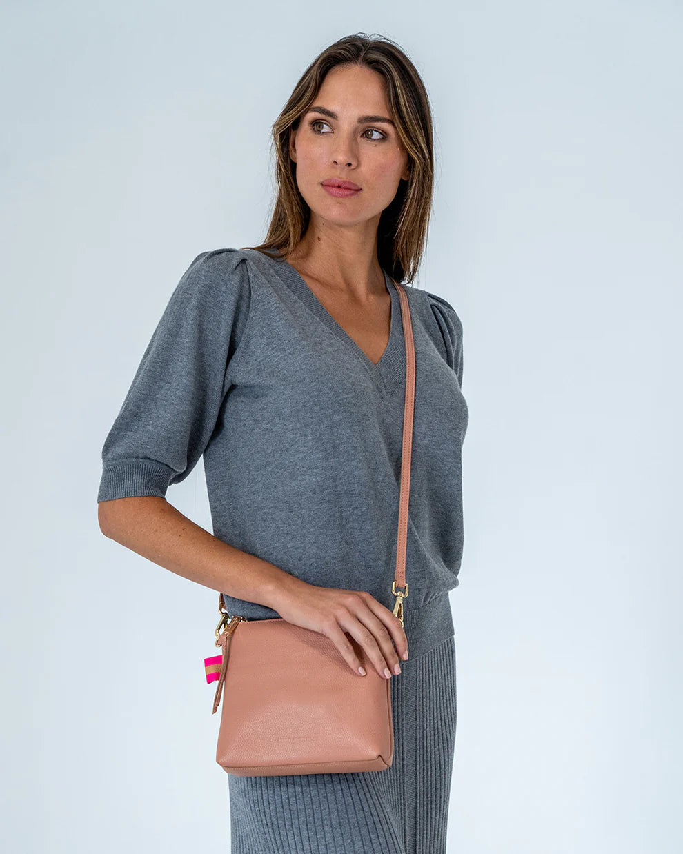 ARLINGTON MILNE Alexis Crossbody ROSETTE