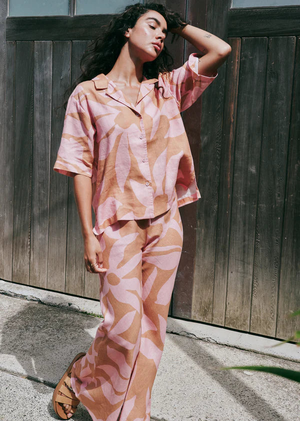 PIPPA RIDLEY Angie Shirt SUNDIAL BISCUIT
