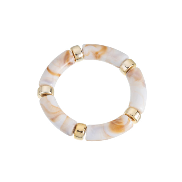 BIJOUX Stretch Resin Bangle COFFEE