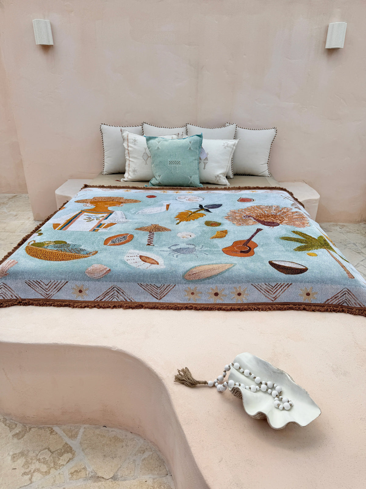 GOOD THROW CO Art Throw Rug SUMMER LOVIN