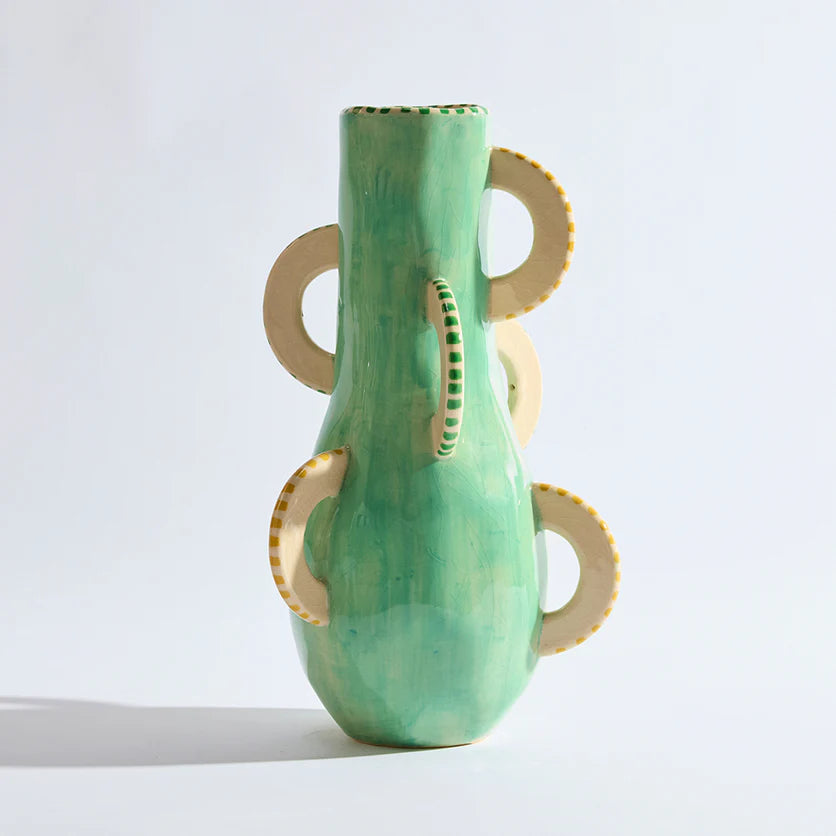 KAS Cabana Vase Tall AQUA