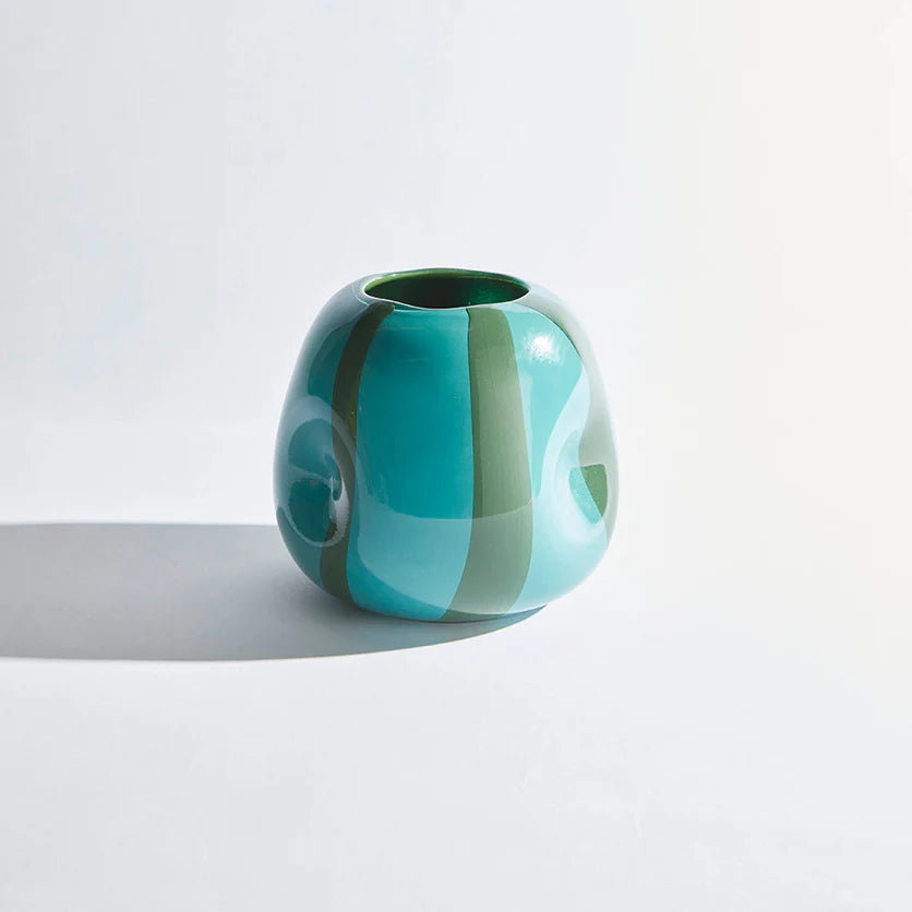KAS Candy Vase Small TEAL