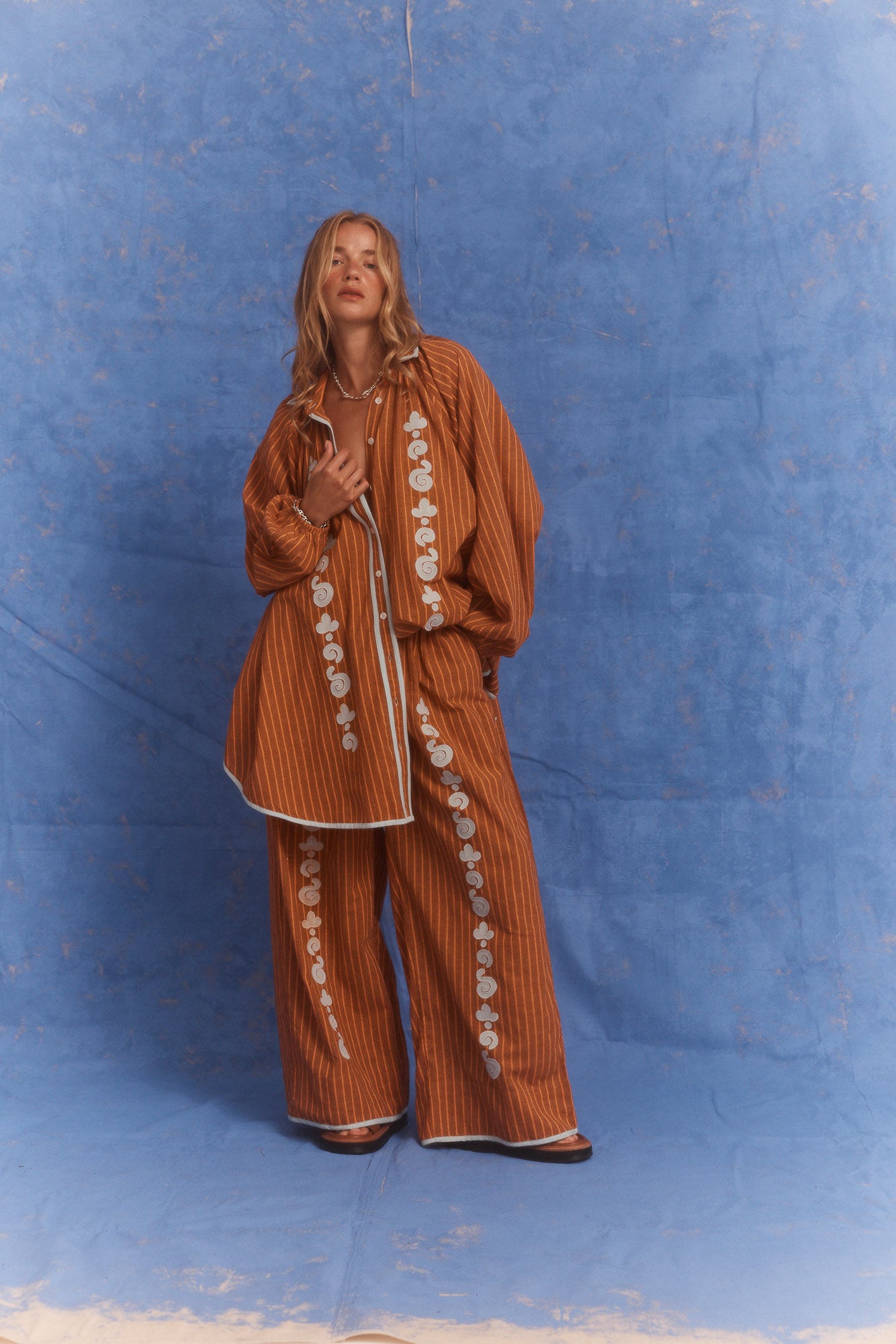 KINGA CSILLA Bello Swirl Jessi Pant